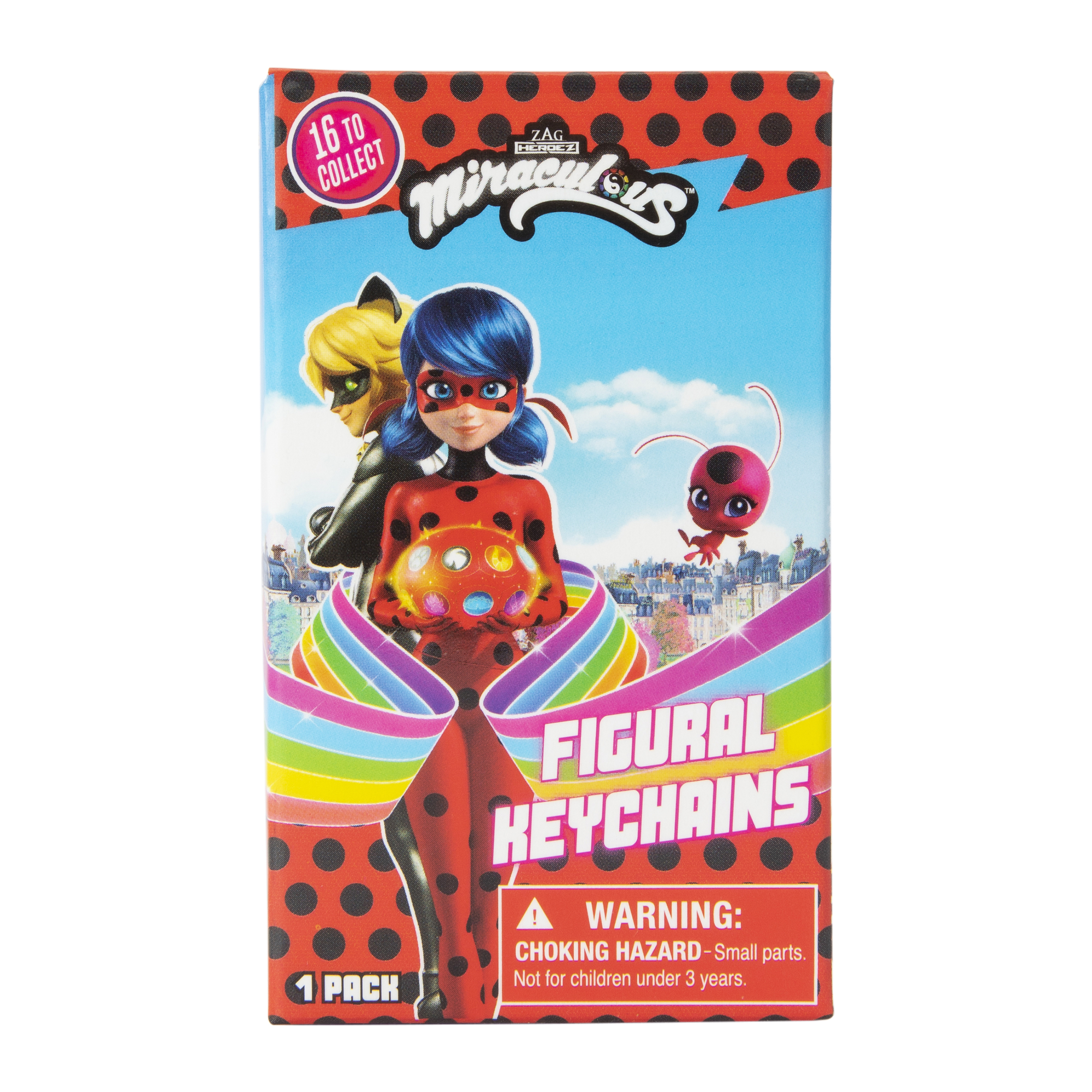 miraculous: tales of ladybug & cat noir™ figural keychain