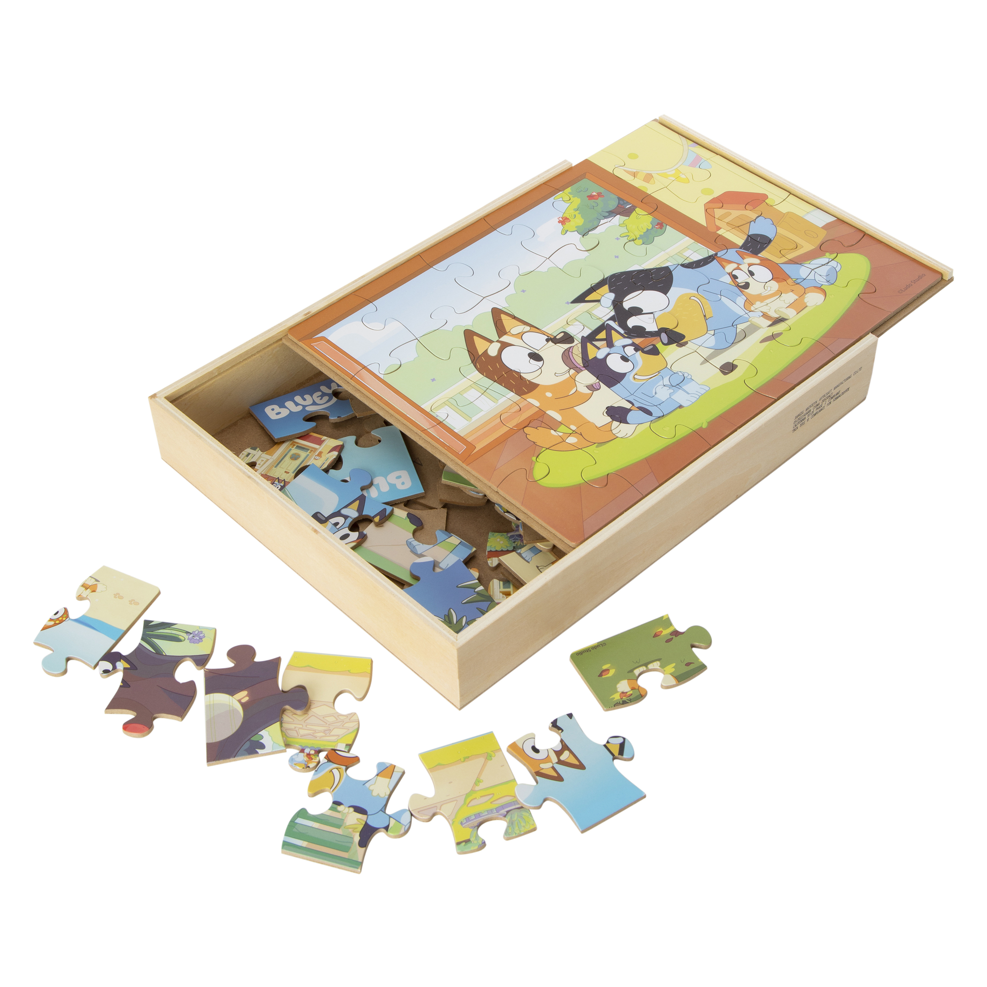 wood puzzles 5-pack