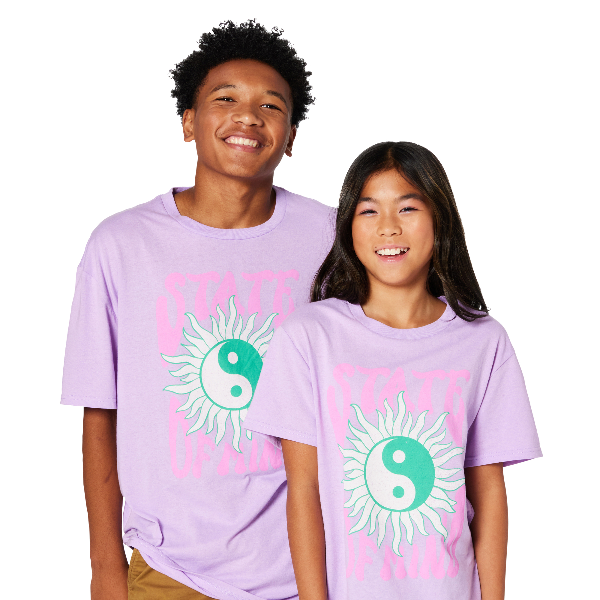 yin yang state of mind graphic tee - large