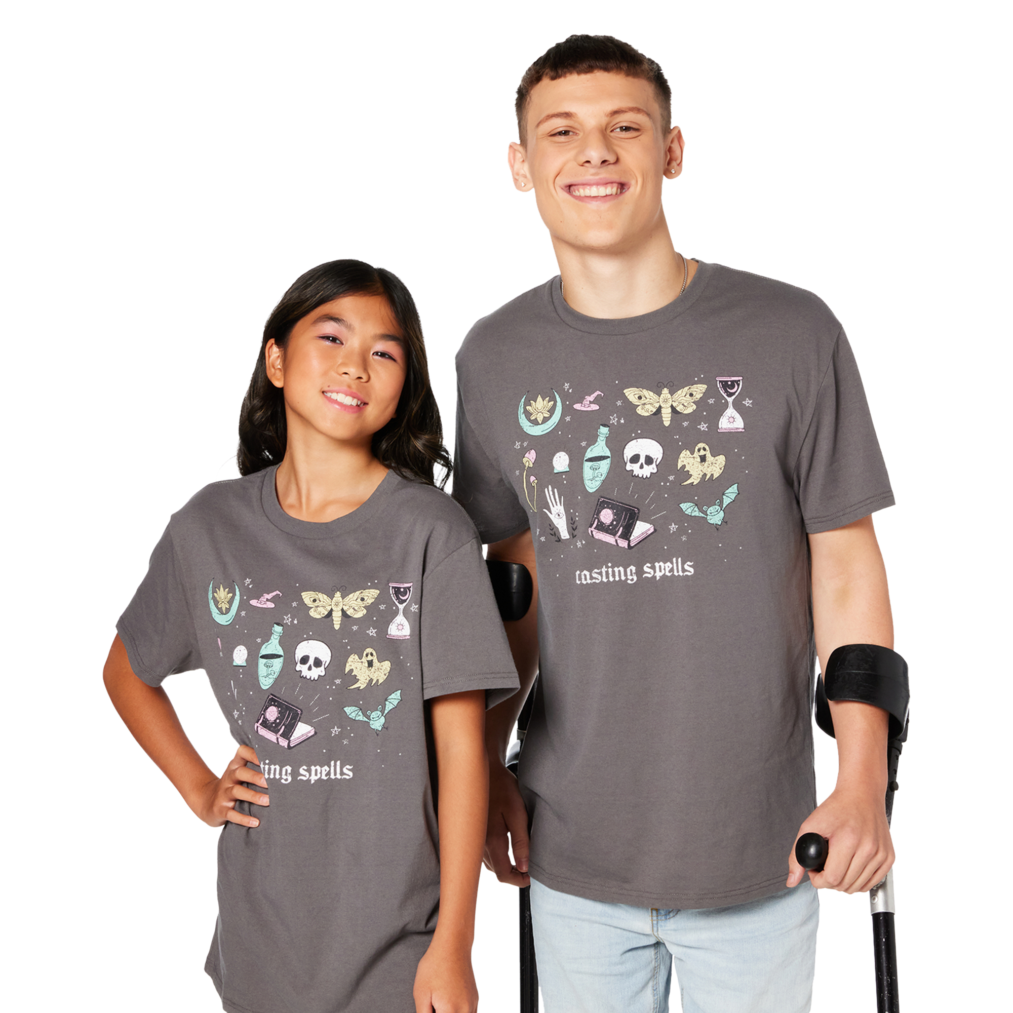 witchy things 'casting spells' graphic tee