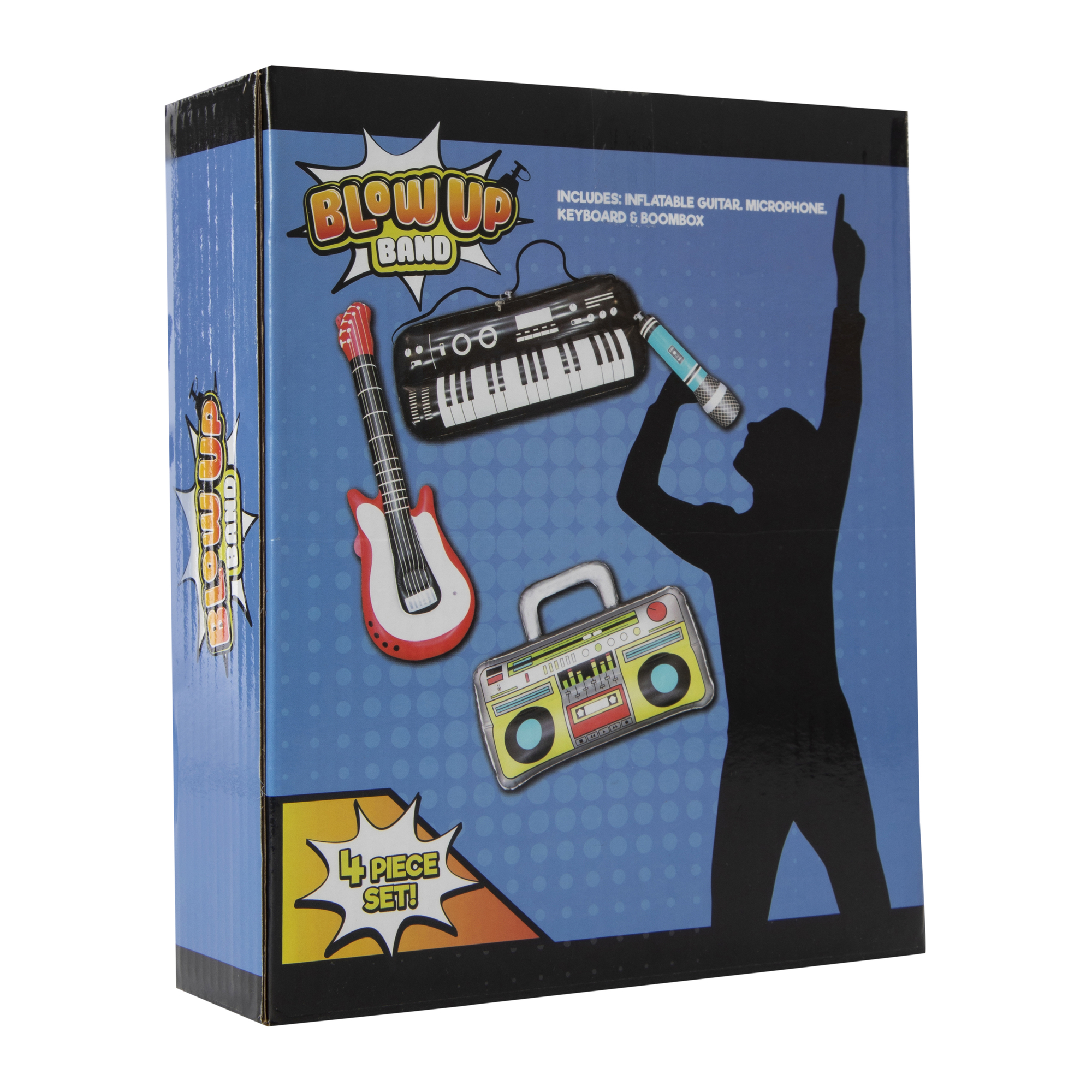 inflatable musical instrument set 4-pack