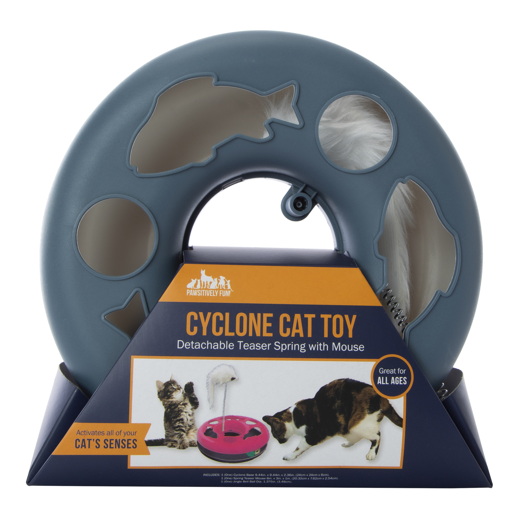 cyclone cat toy 9.25in