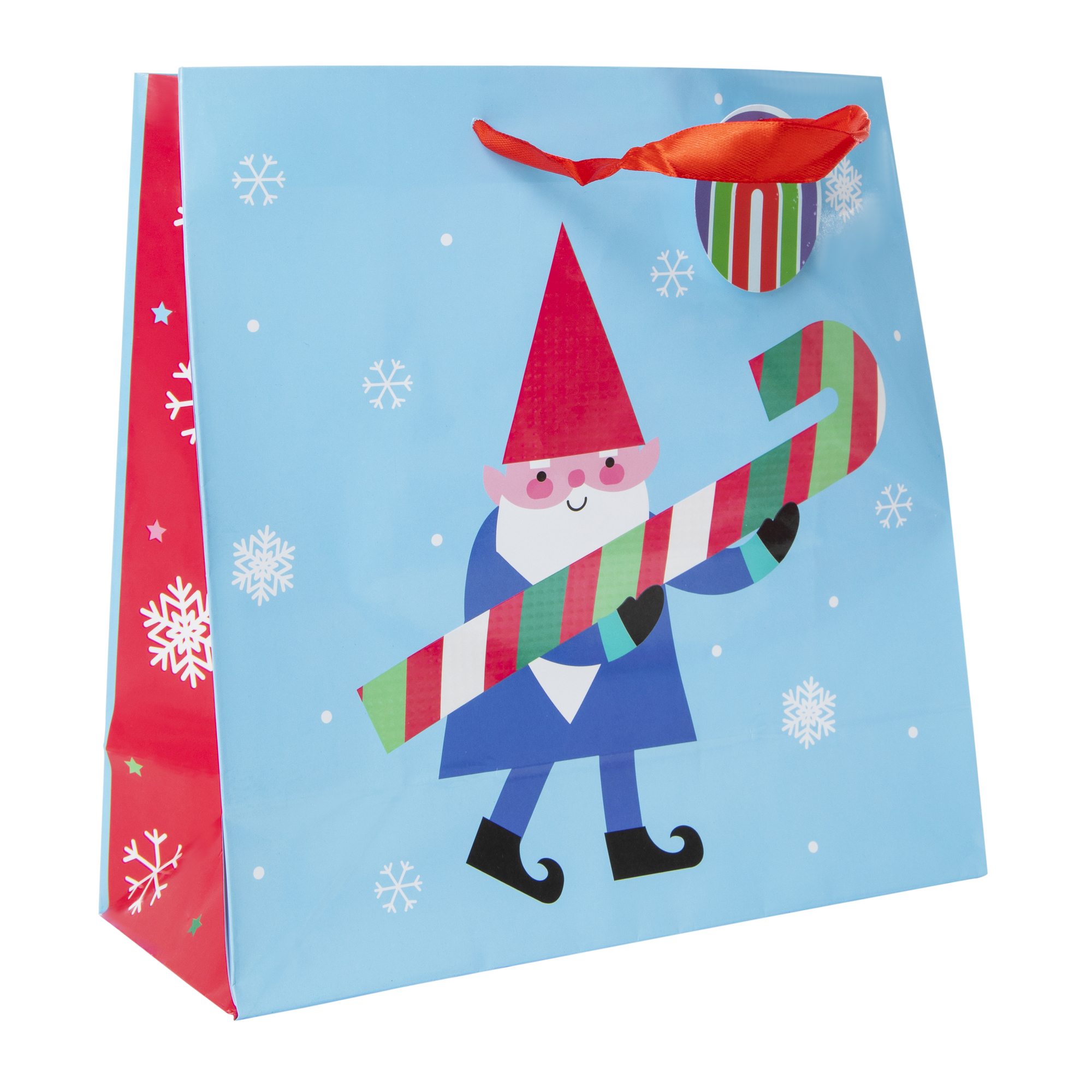 medium holographic gift bag 9in