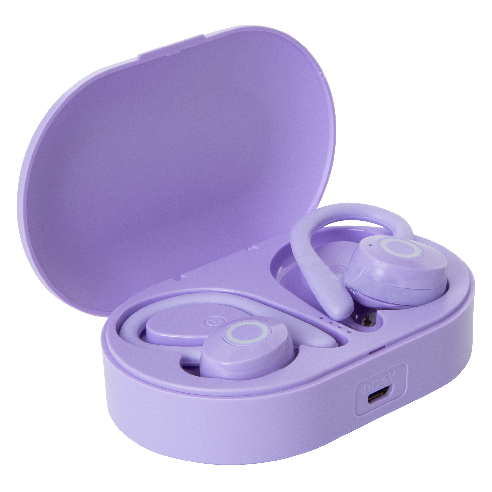 bluetooth® sport hook earbuds with microphone water resistant