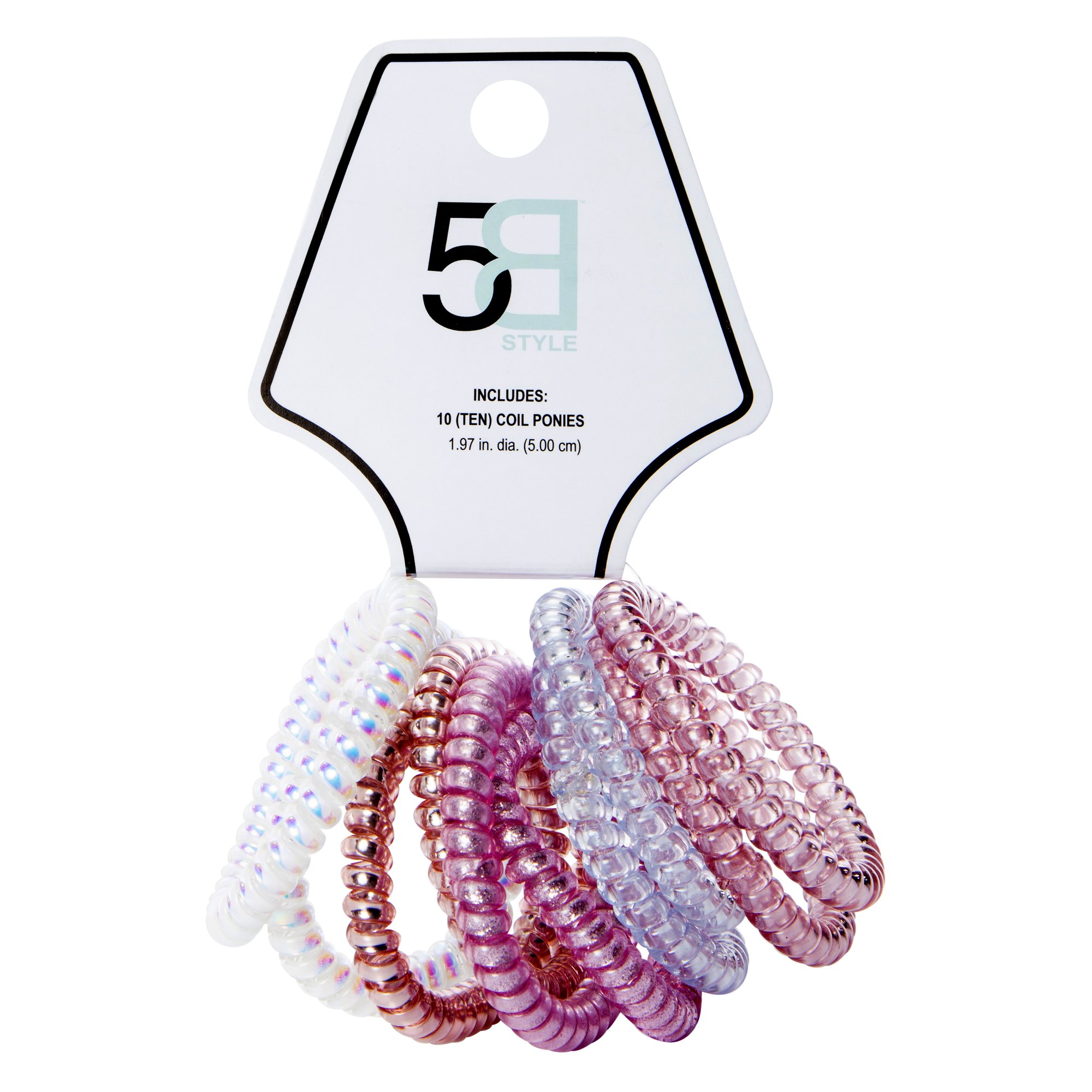 Metallic Hair Coils 10-Pack