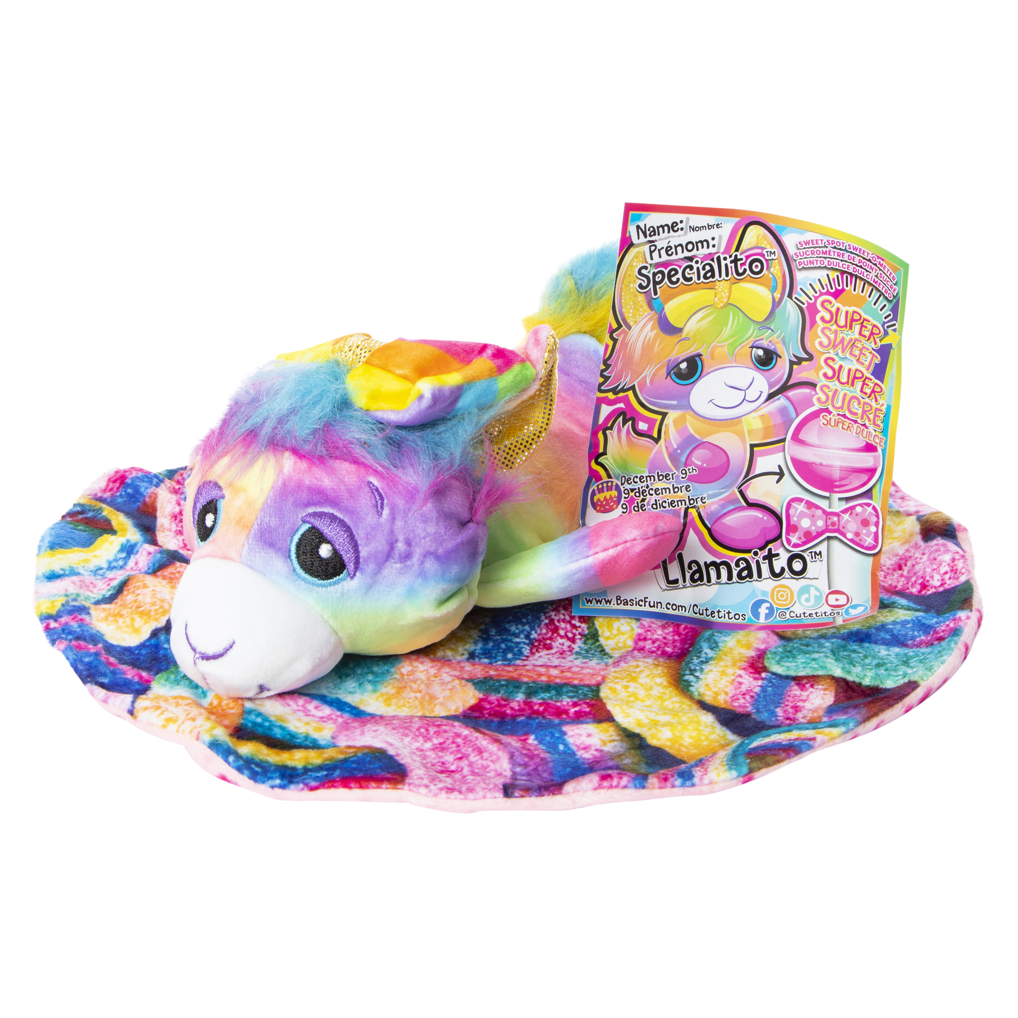 cutetitos® rainbowitos™ plush blind bag
