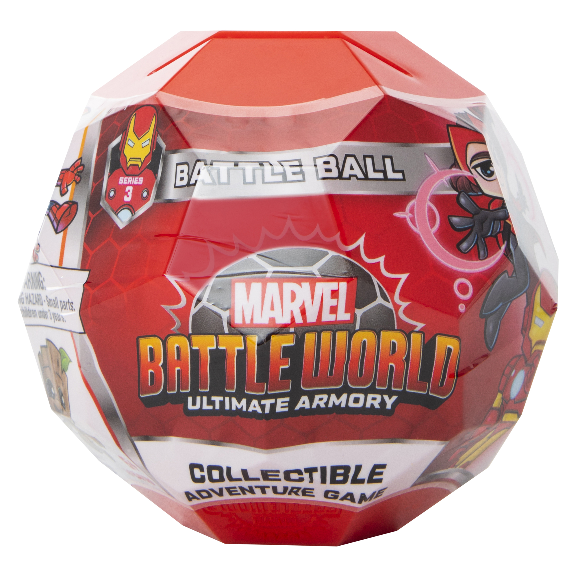 marvel® battleworld ultimate armory series 3 battle ball | Five Below