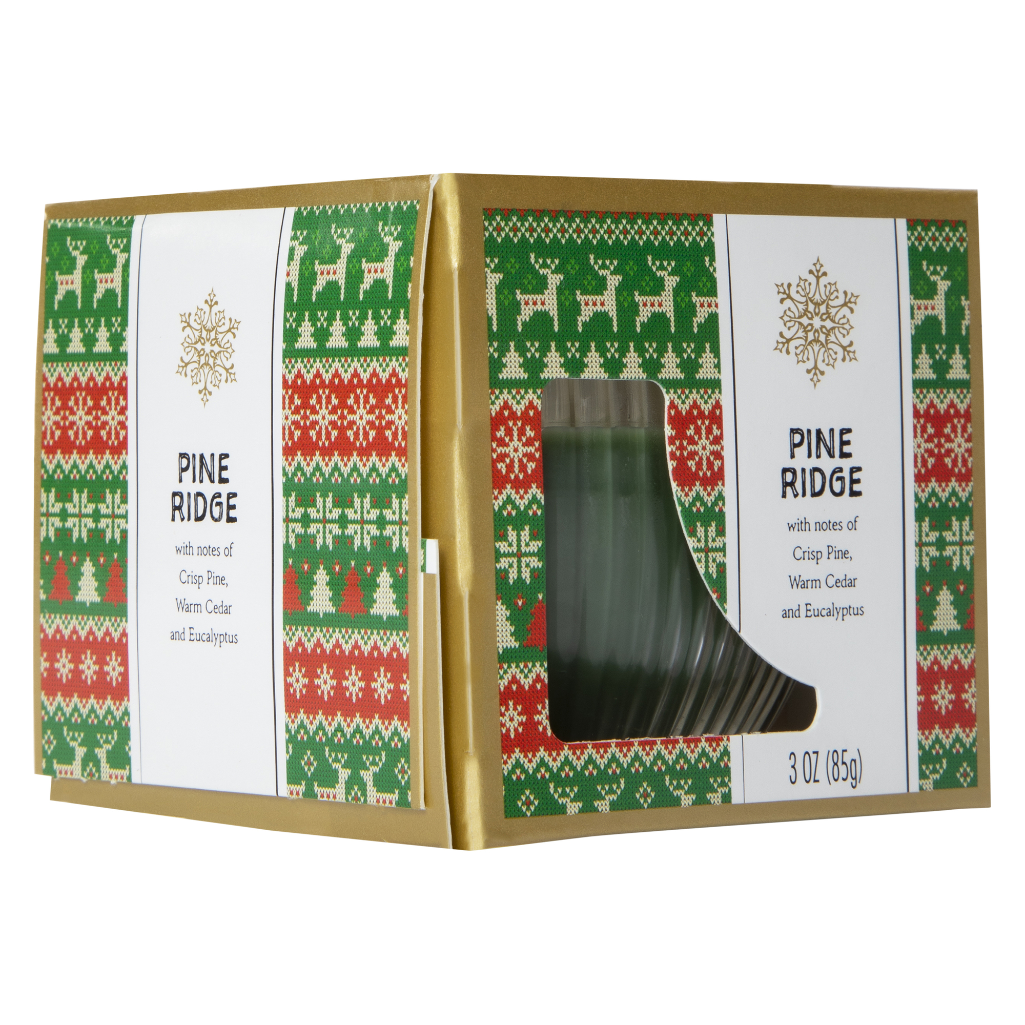 3oz boxed 'pine ridge' scented candle