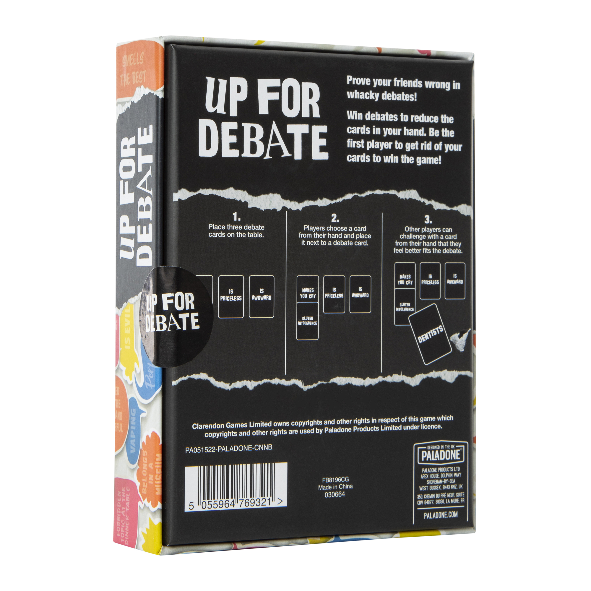 up for debate card game 150-cards