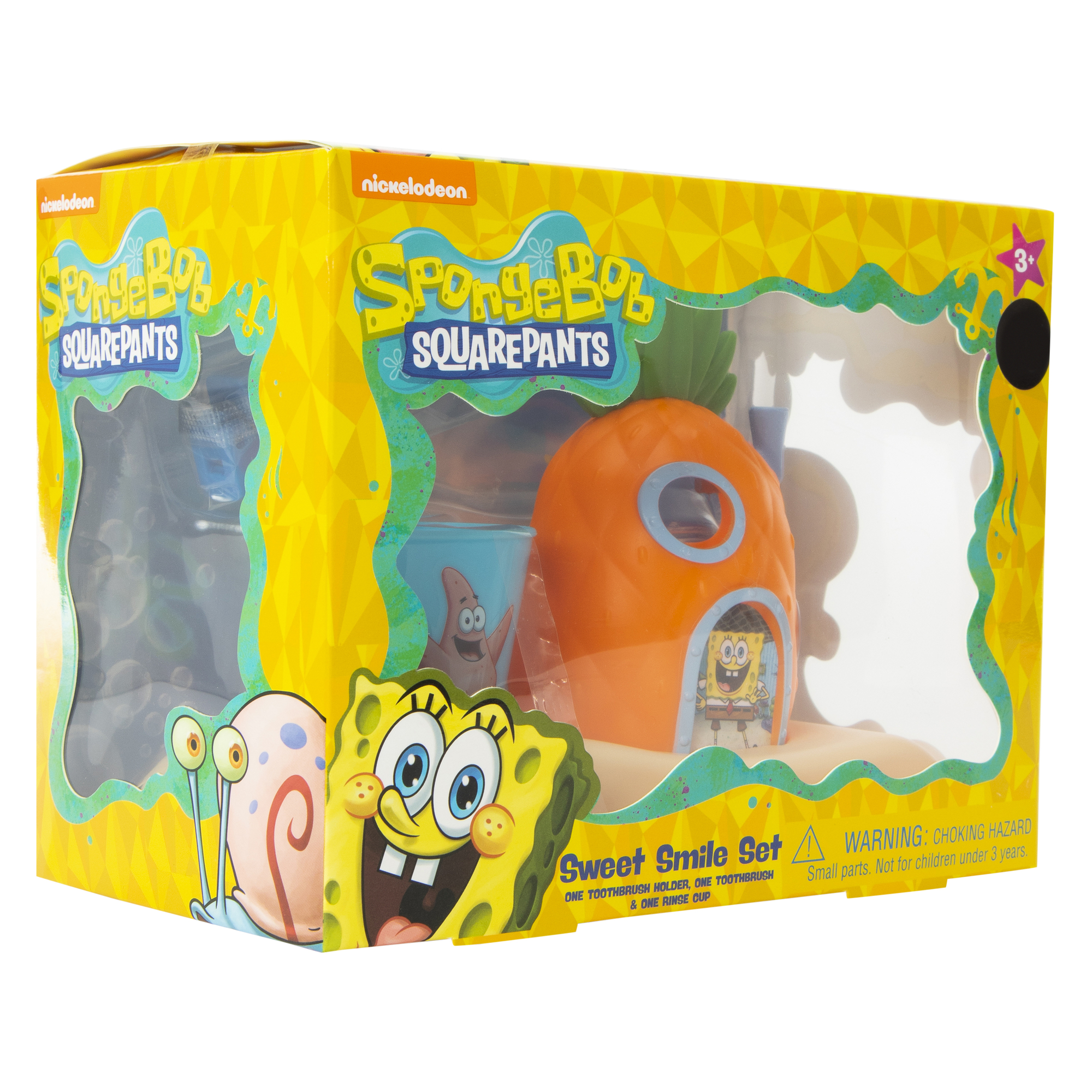 SpongeBob Fontaine 新品3個セット Amazon.com: Zak Designs, Inc [3 Pack] Nickelodeon Spongebob