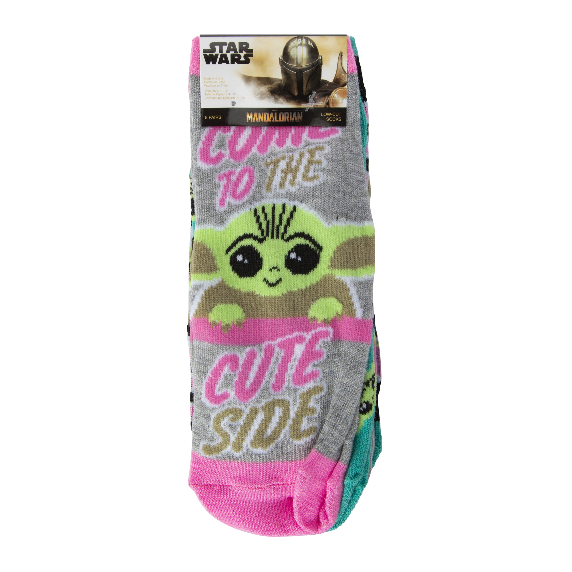 Ladies The Madalorian™ The Child™ Low-Cut Socks 5-Pack