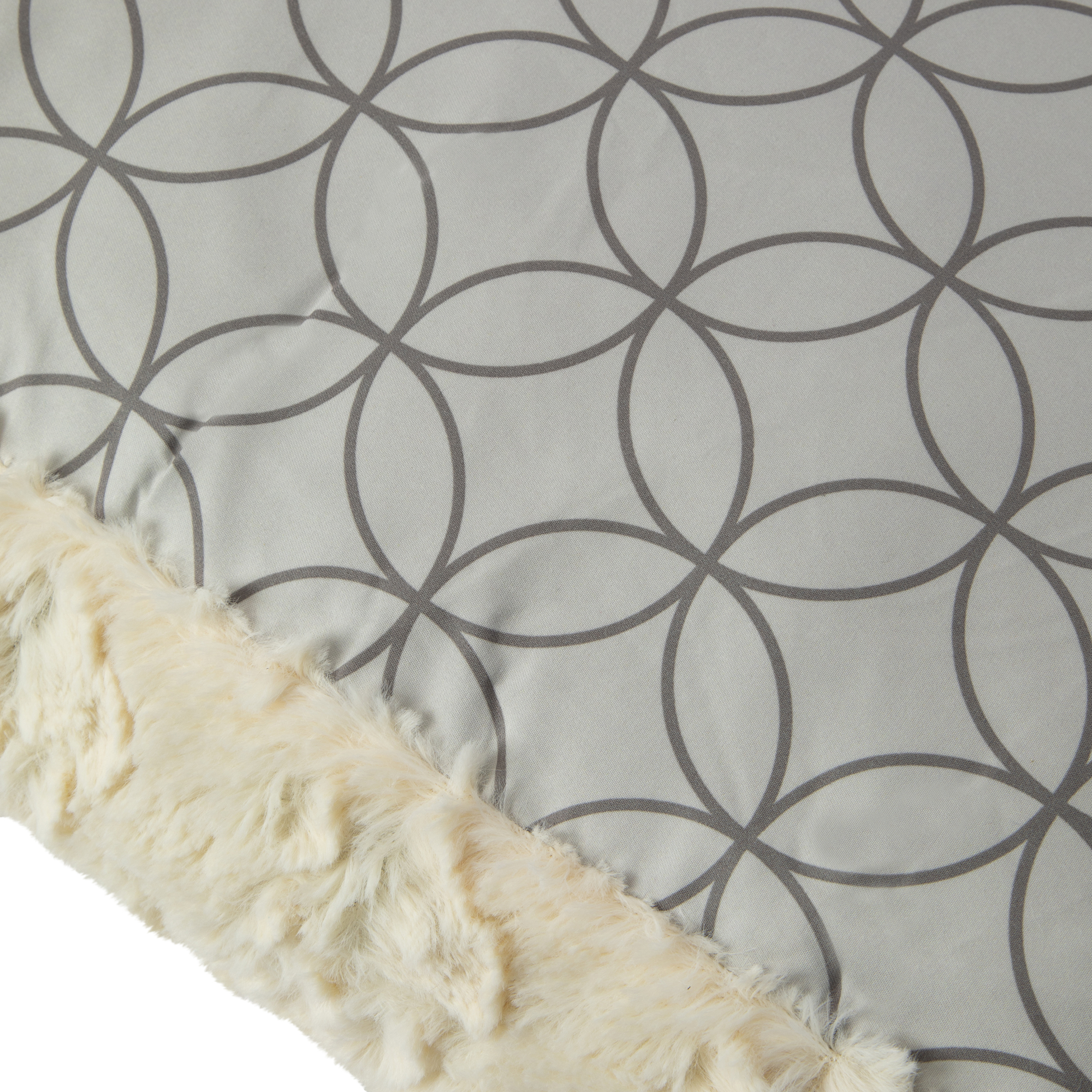 reversible pet pillow bed 36in x 27in