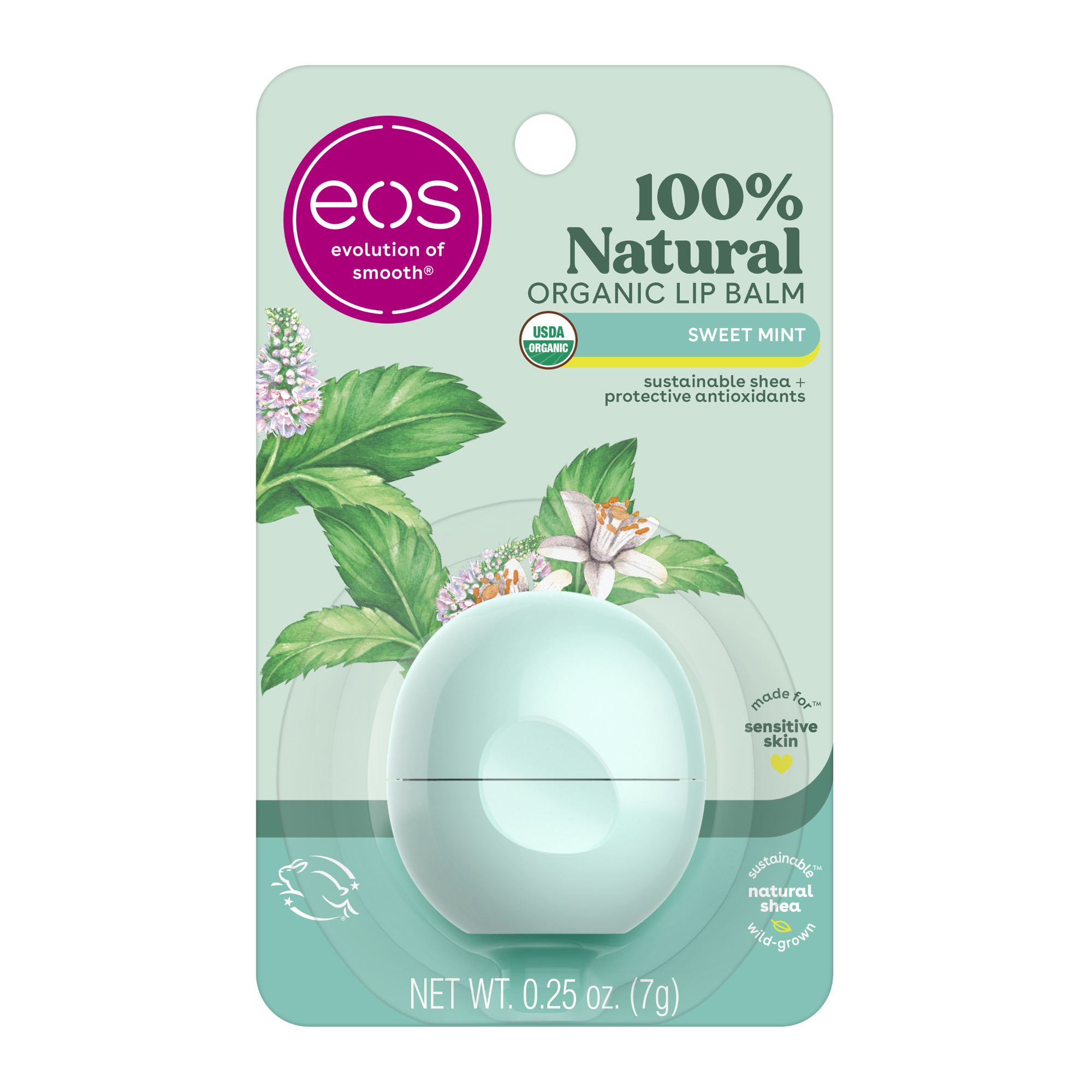 eos® sweet mint lip balm