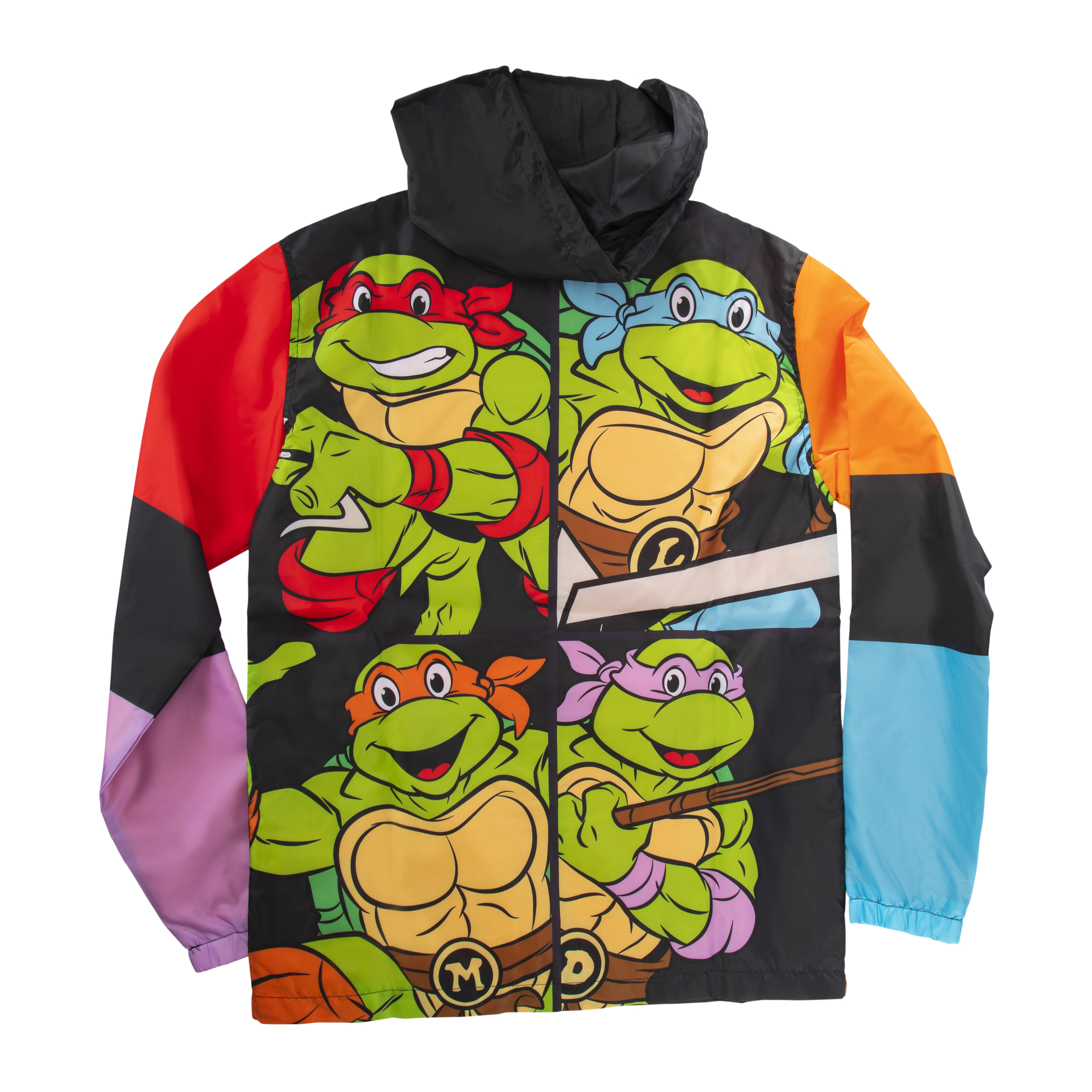 young mens teenage mutant ninja turtles® color block windbreaker