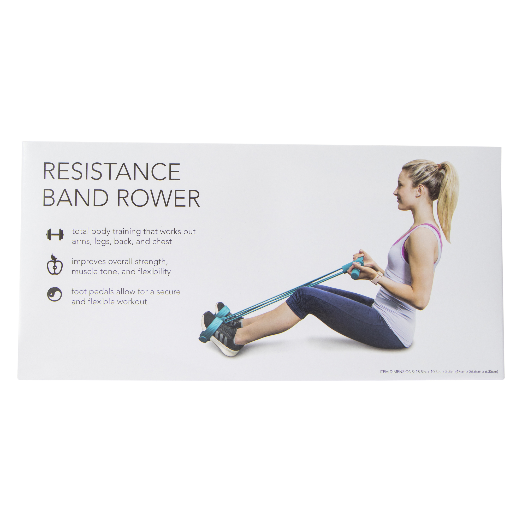 4 Exercise (Working out) Resistance Bands Rower – Ammpoure Wellbeing