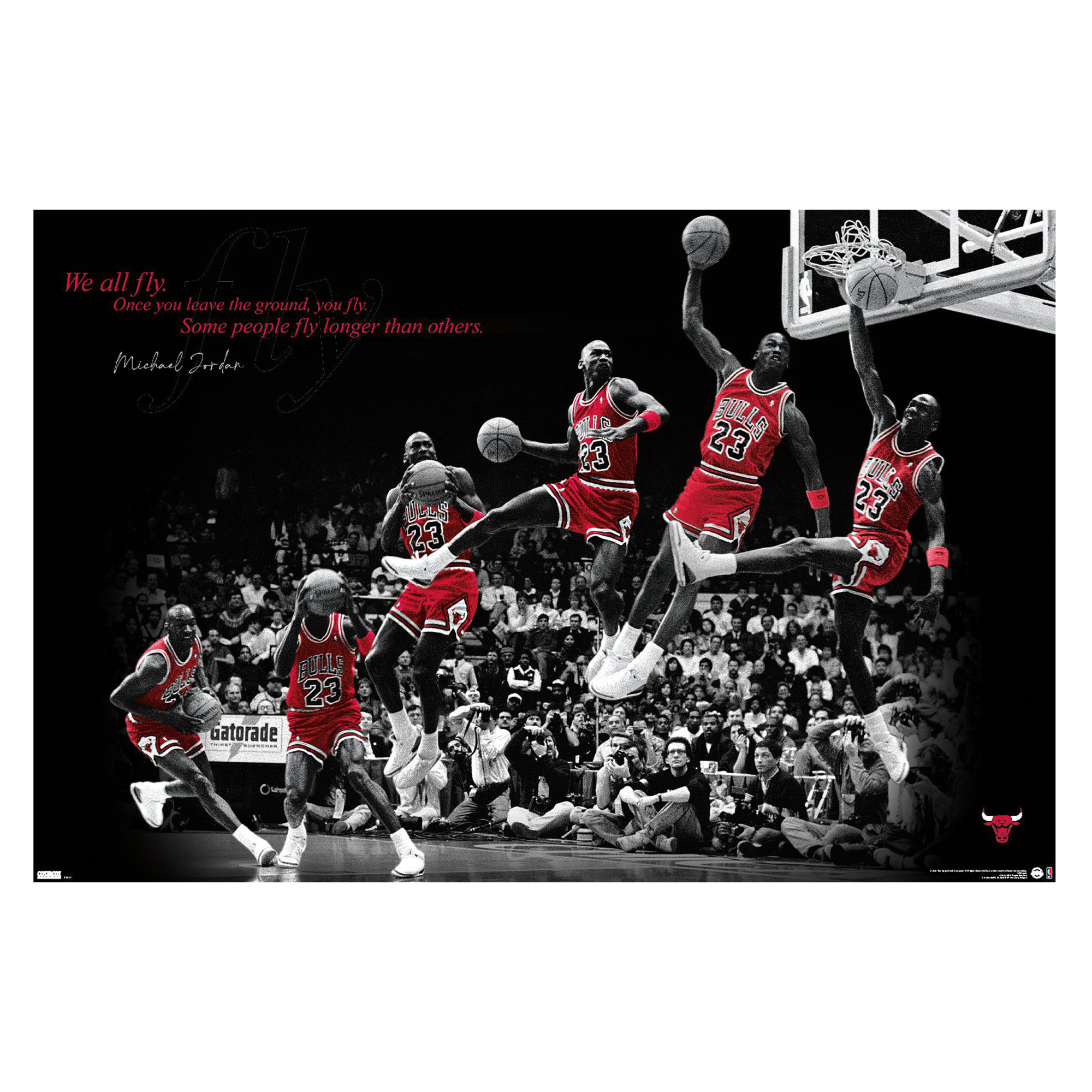michael jordan poster 34in x 22.375in | Five Below