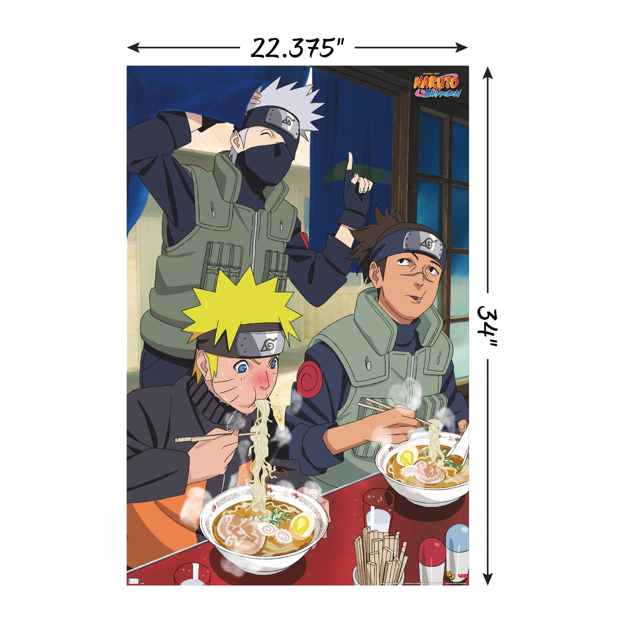 naruto shippuden™ poster 22in x 34in