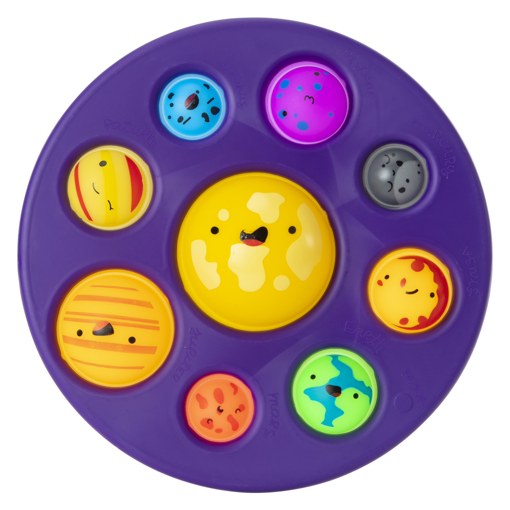 NASA solar system planet popper & stickers