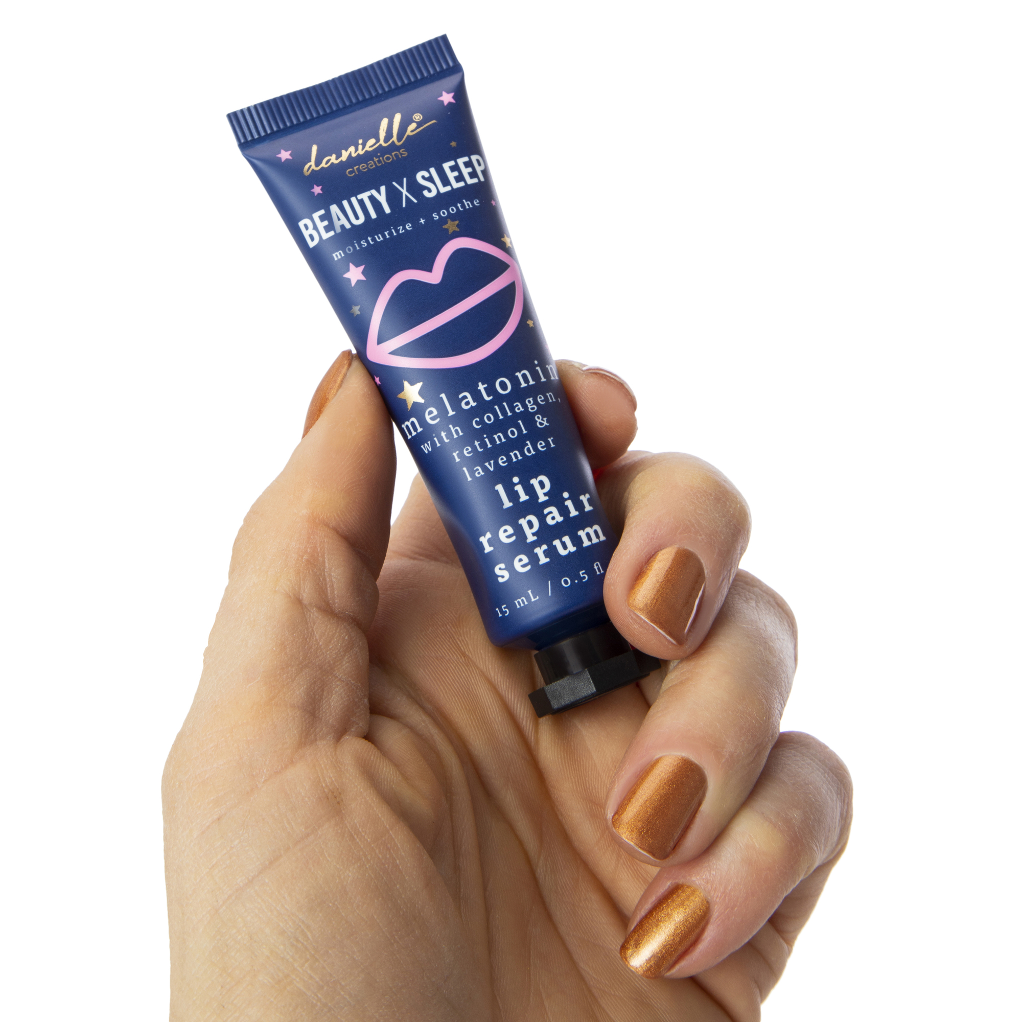danielle creations® beauty x sleep melatonin lip repair serum 0.5 fl.oz