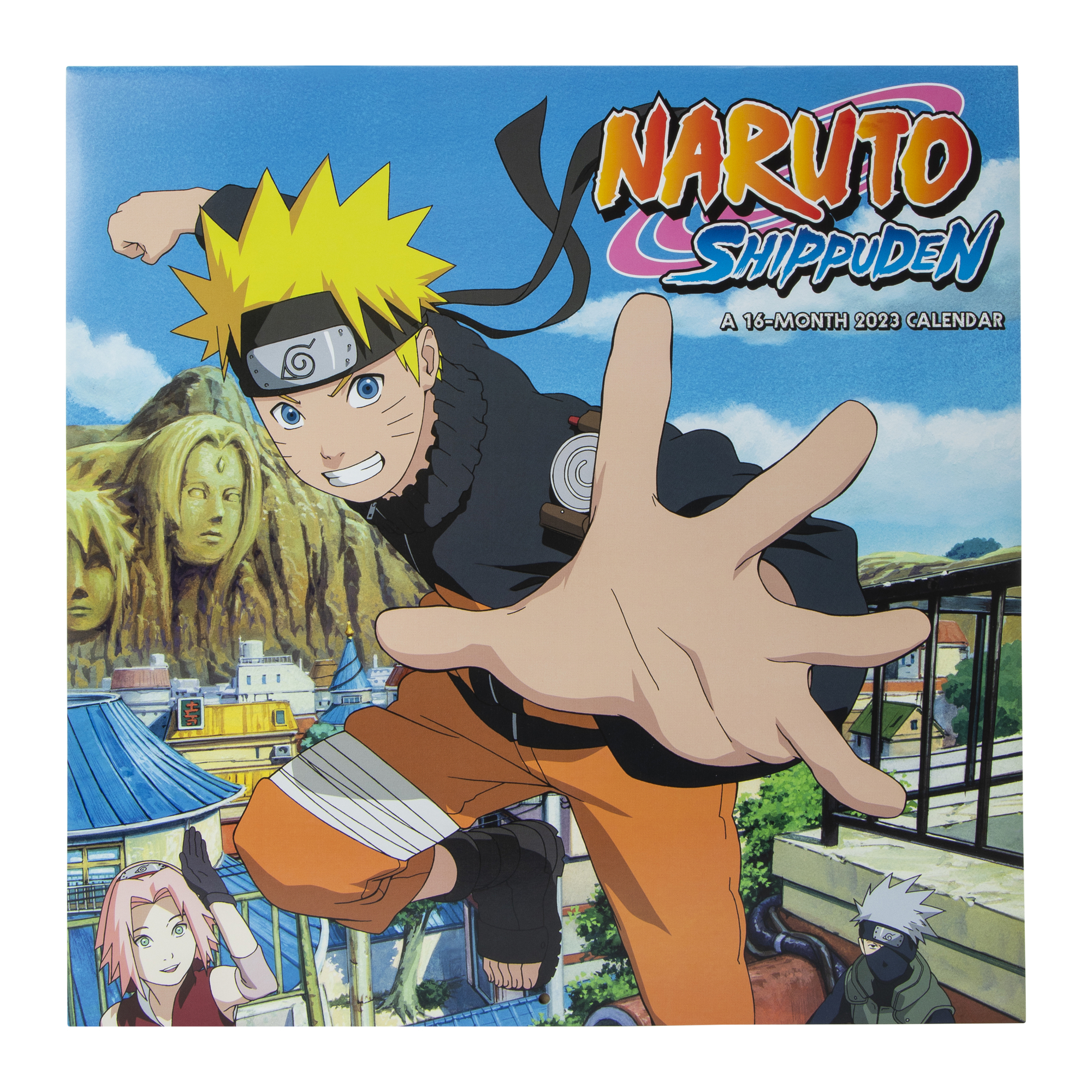 naruto 16-month 2023 wall calendar