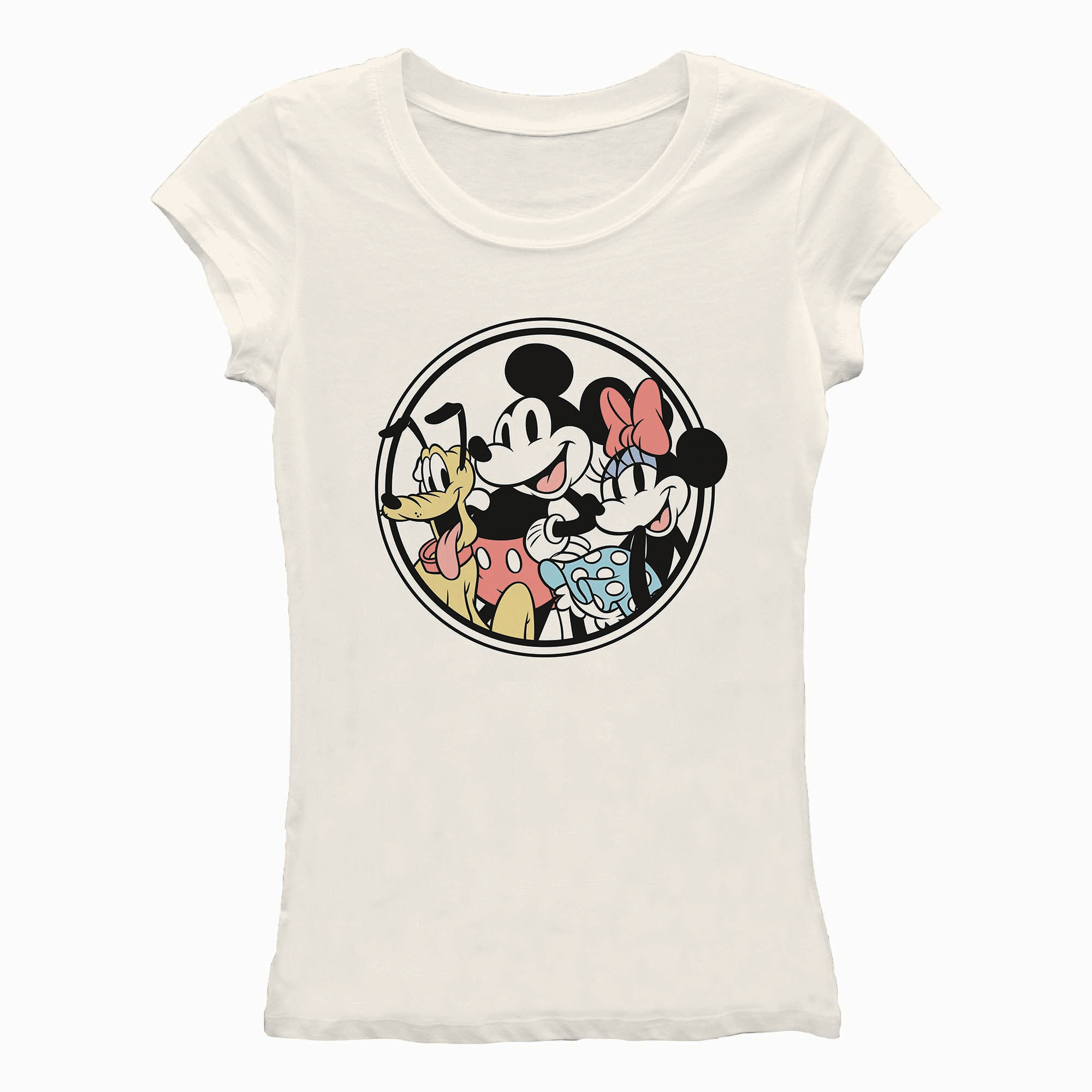 juniors Disney Mickey and Friends graphic tee