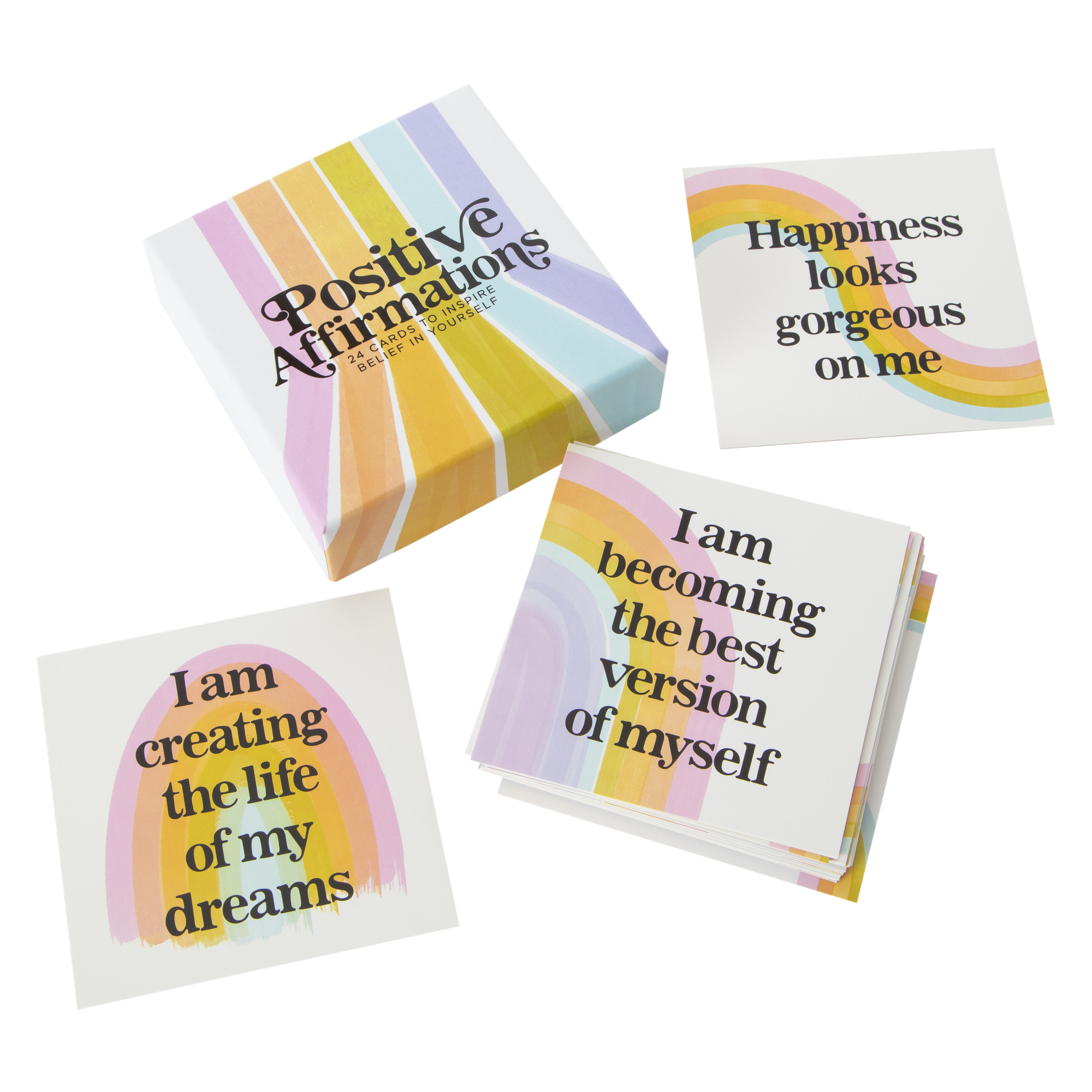 'positive affirmations' guided cards 36 pack