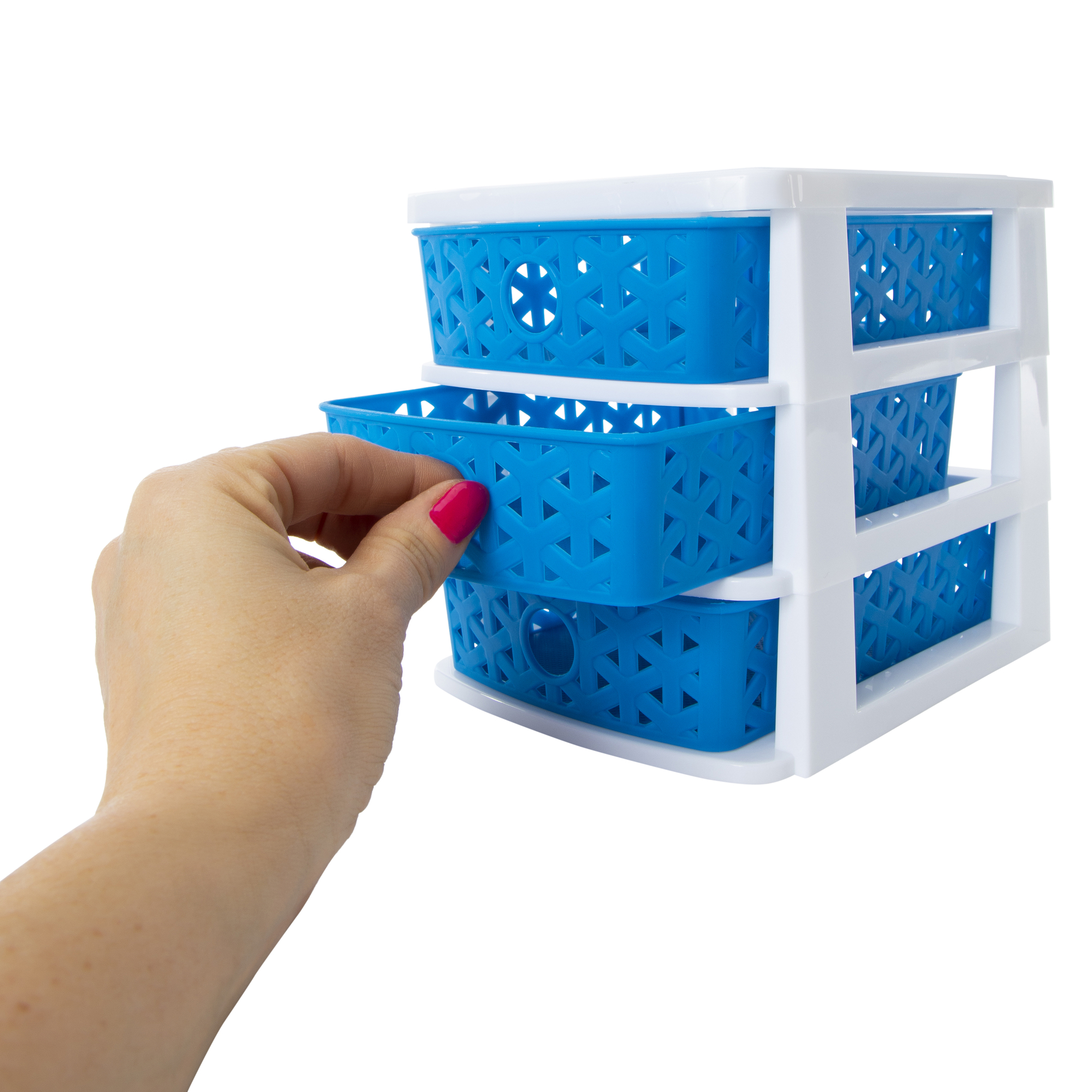 Y-Weave 3-Drawer Mini Organizer 7.5in x 6.3in