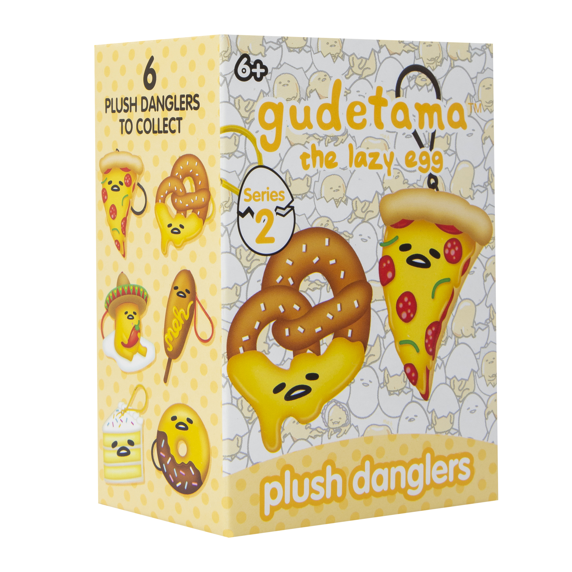 gudetama® the lazy egg series 2 plush danglers blind bag | Five Below
