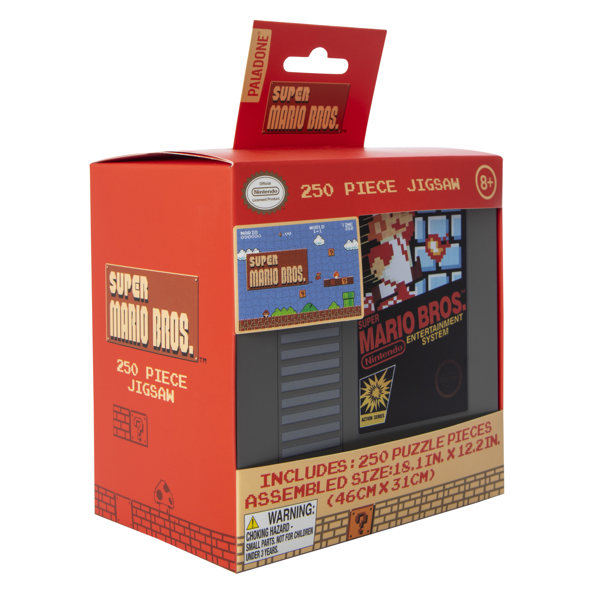 super mario™ puzzle tin with 250-piece jigsaw