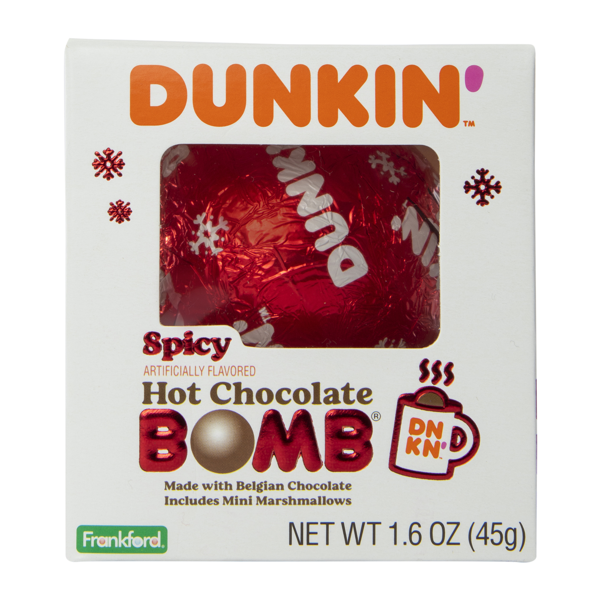 dunkin'™ spicy hot chocolate bomb 1.6oz