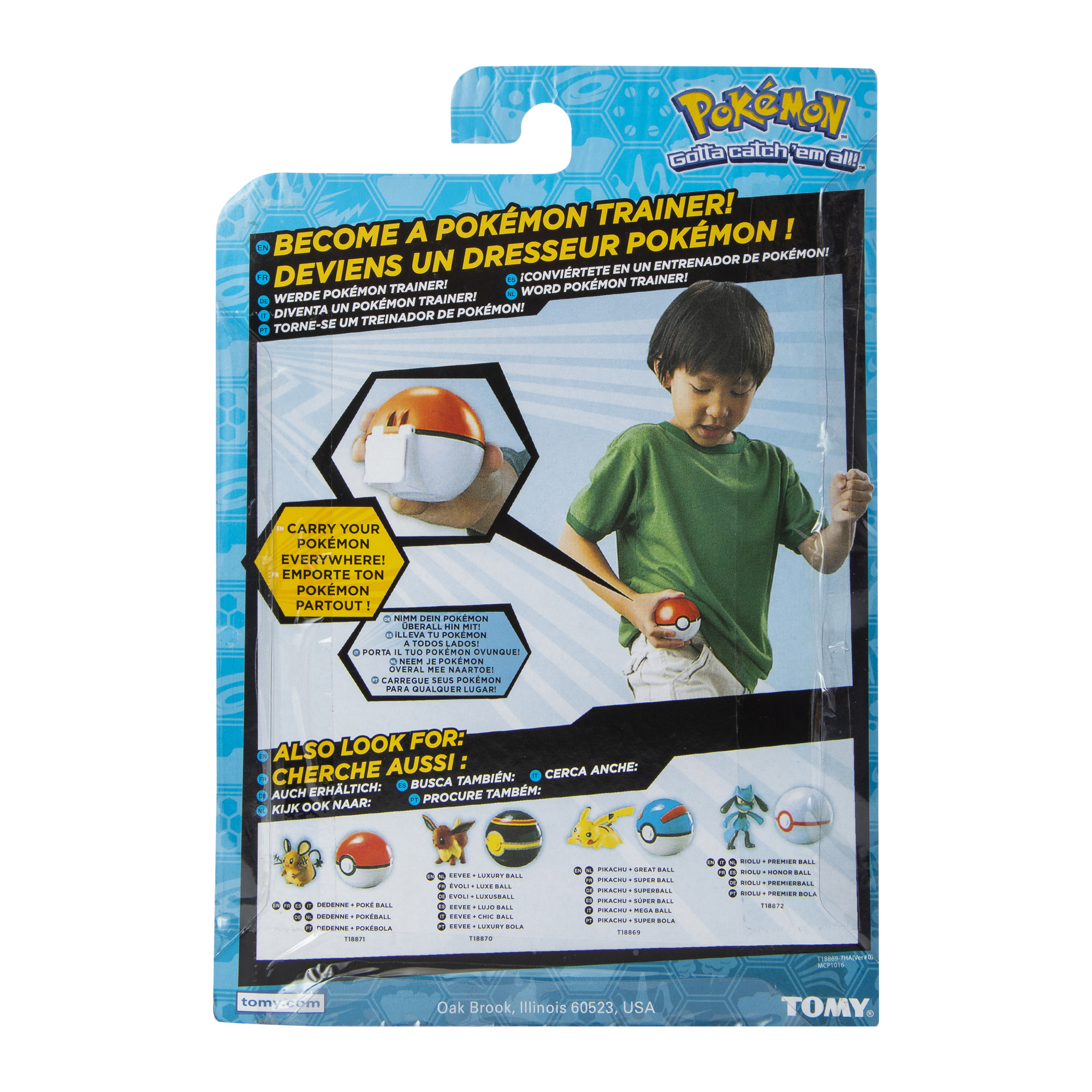 Pokemon™ Trainer Pokeball & Figure Set