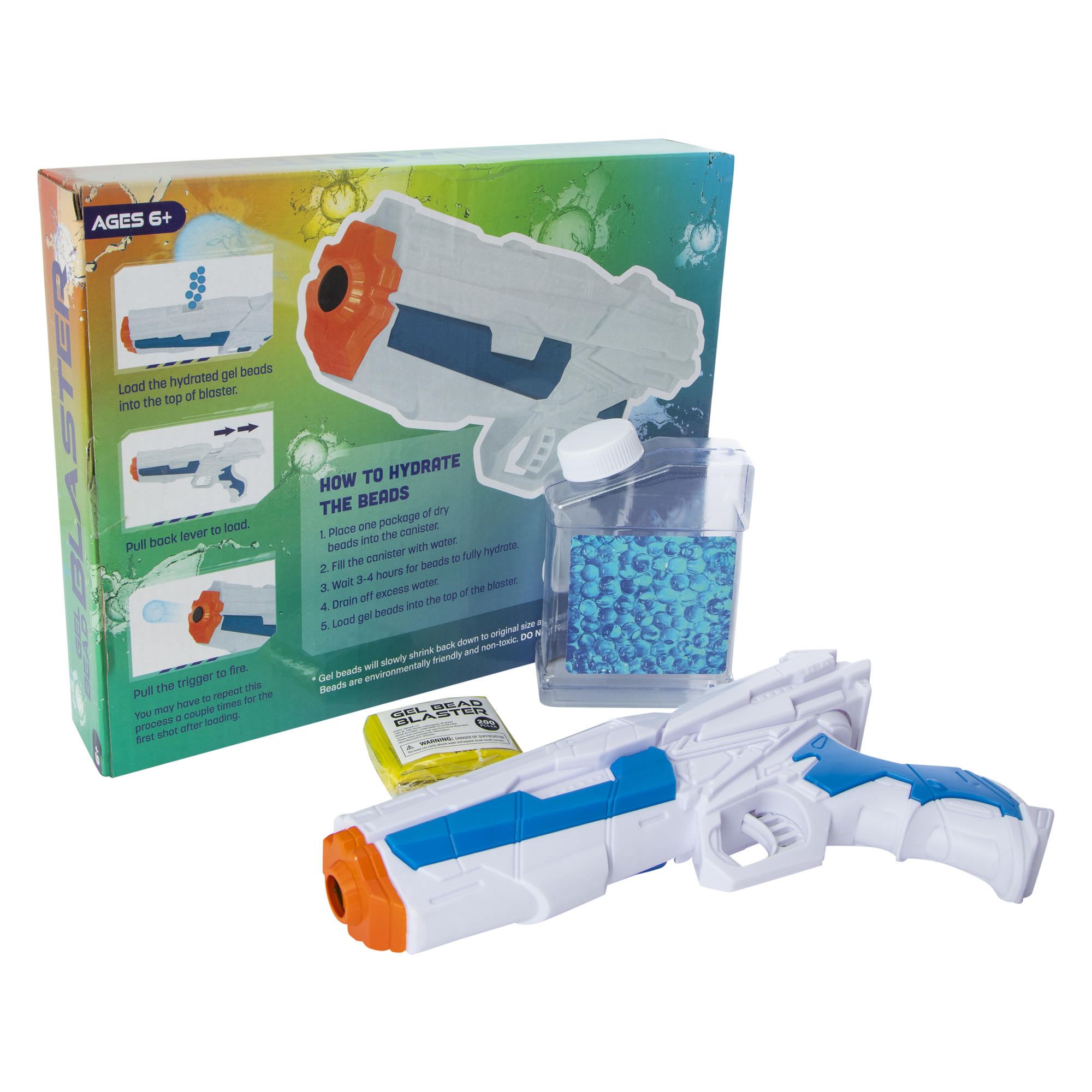 gel bead blaster with 800 gel beads