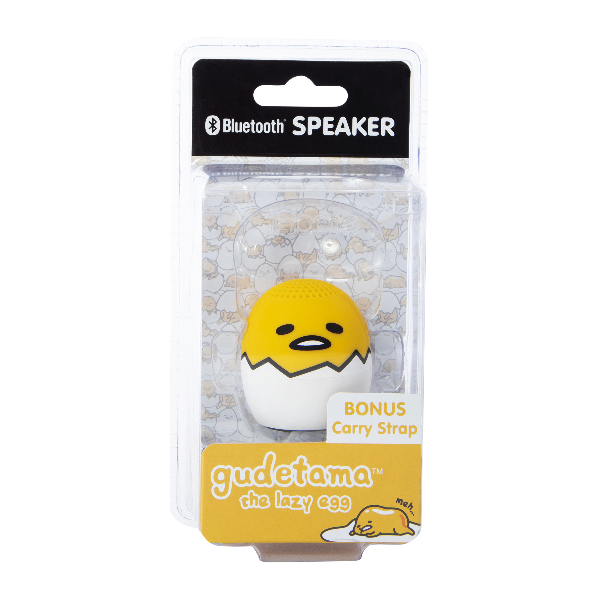 gudetama the lazy egg™ mini bluetooth® speaker with strap