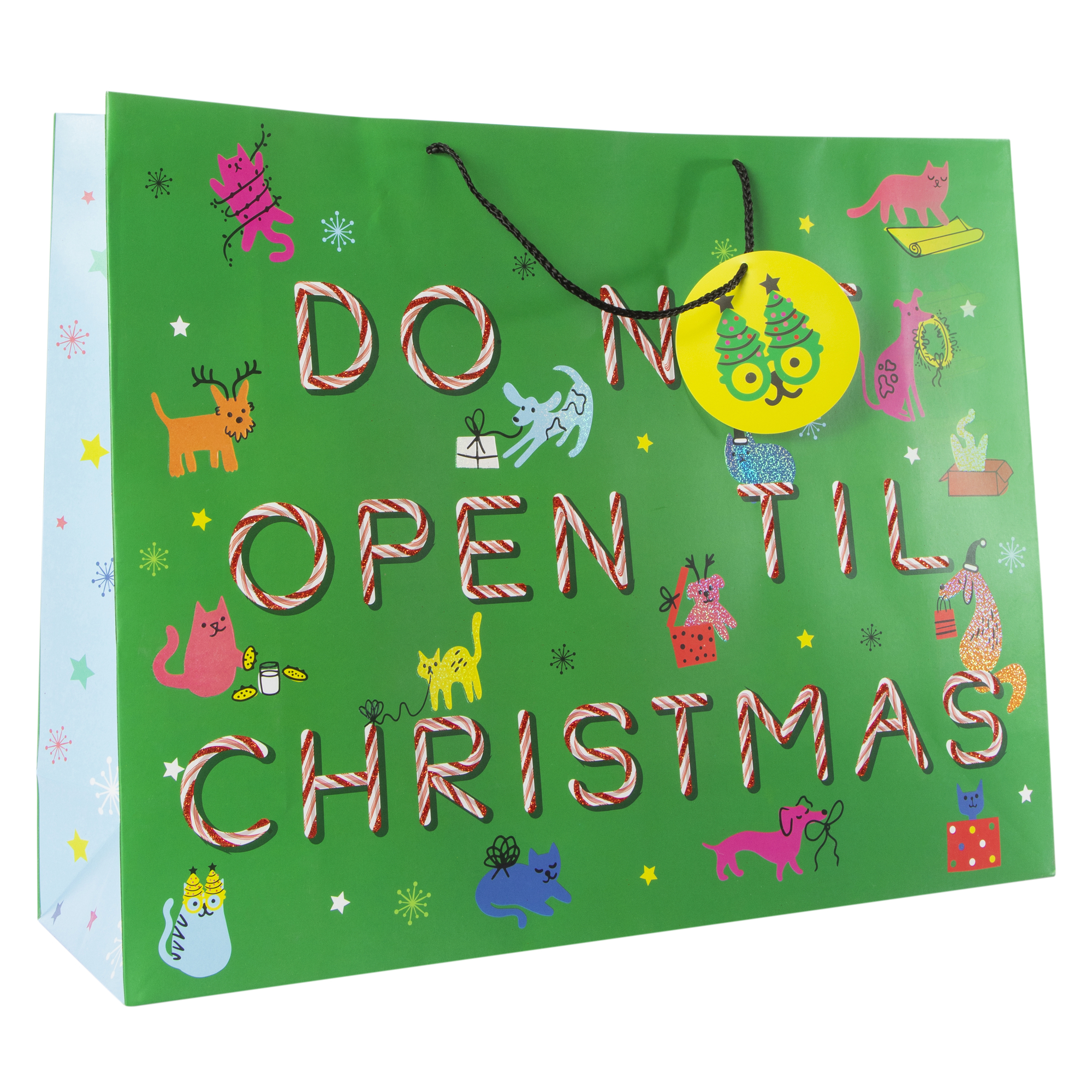 holiday super jumbo gift bag 21.75in x 16.75in