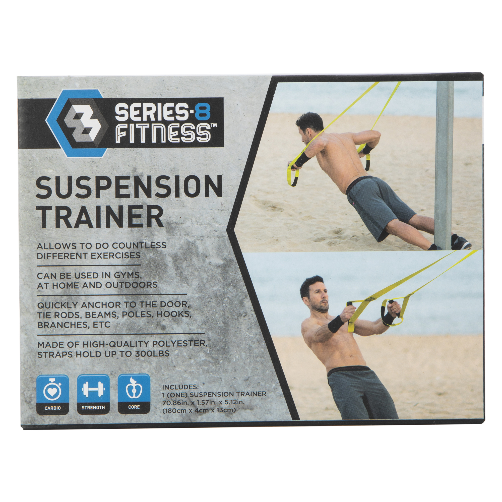 WORKOUT様　5点 series-8 fitness™ suspension trainer | Five Below