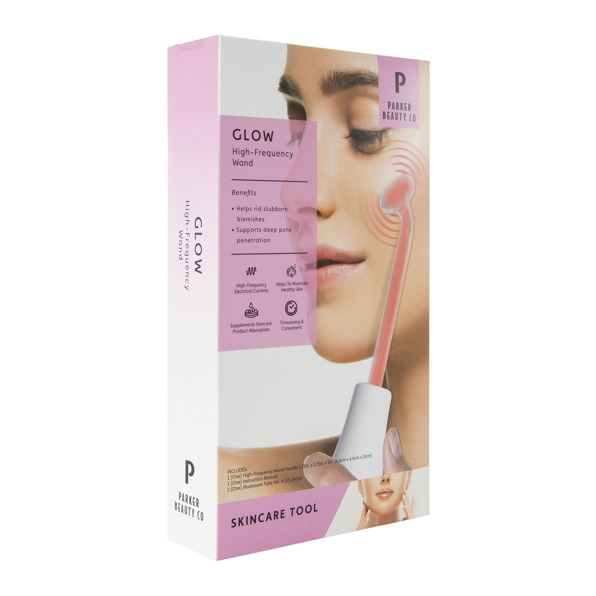 glow high-frequency electrotherapy wand