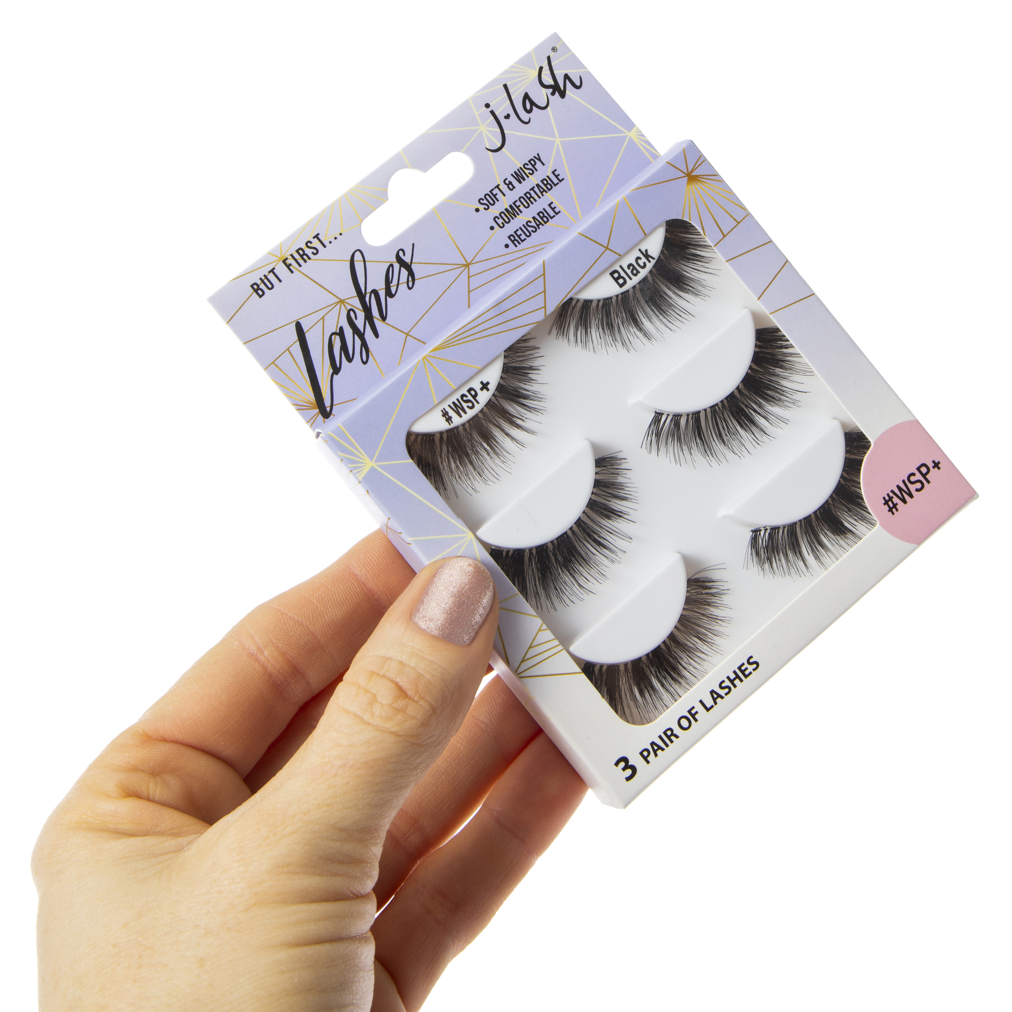 J-Lash® False Eyelashes 3-Pair Set