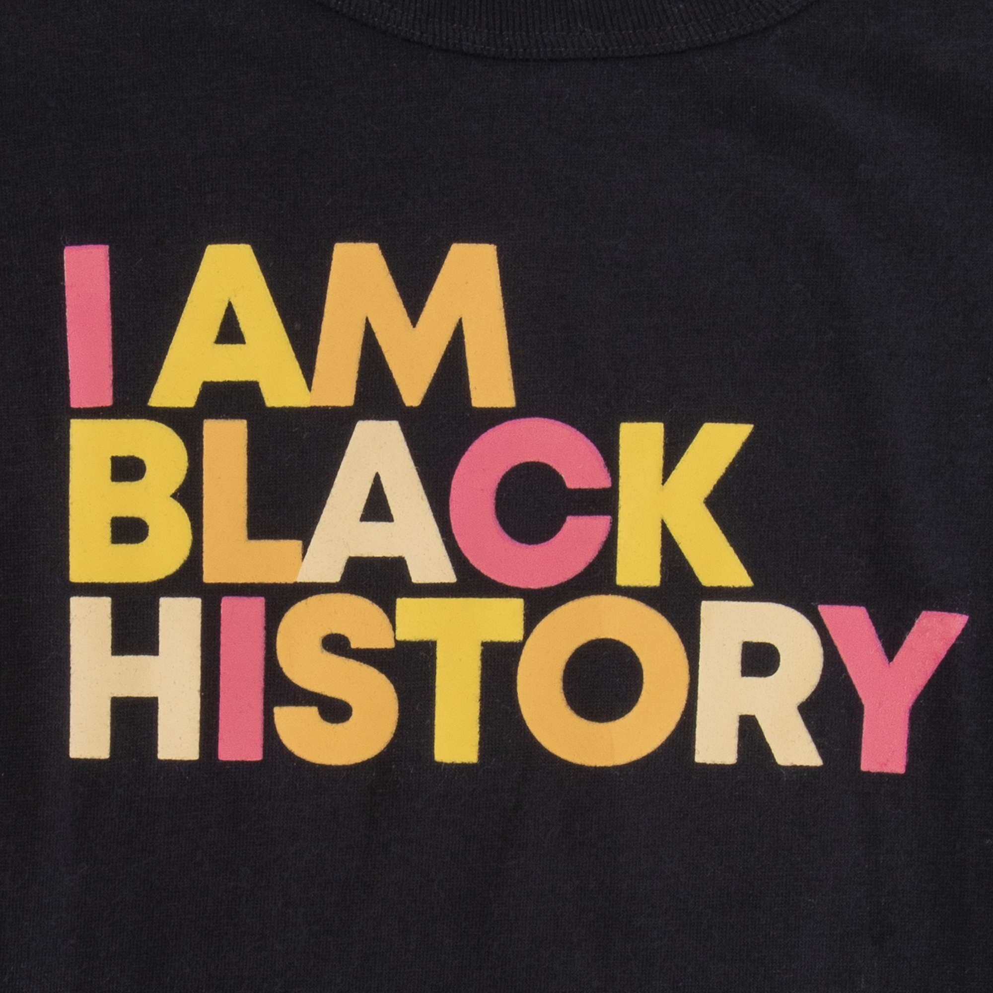 kid's 'I am black history' graphic tee