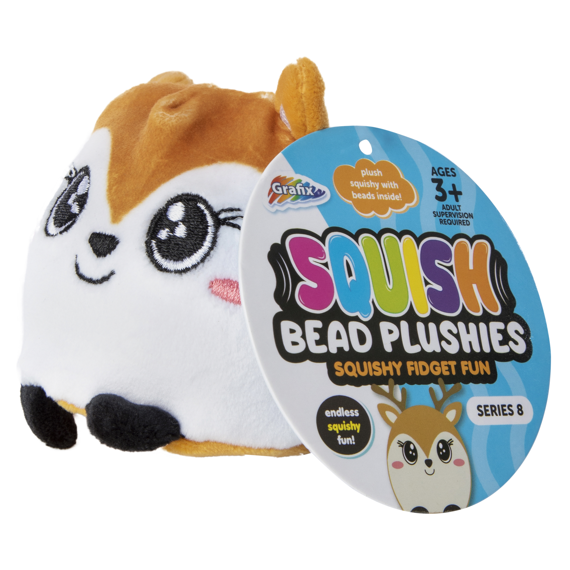 Stuffed toys 5点 woodland water bead plush squishy toy | Five Below