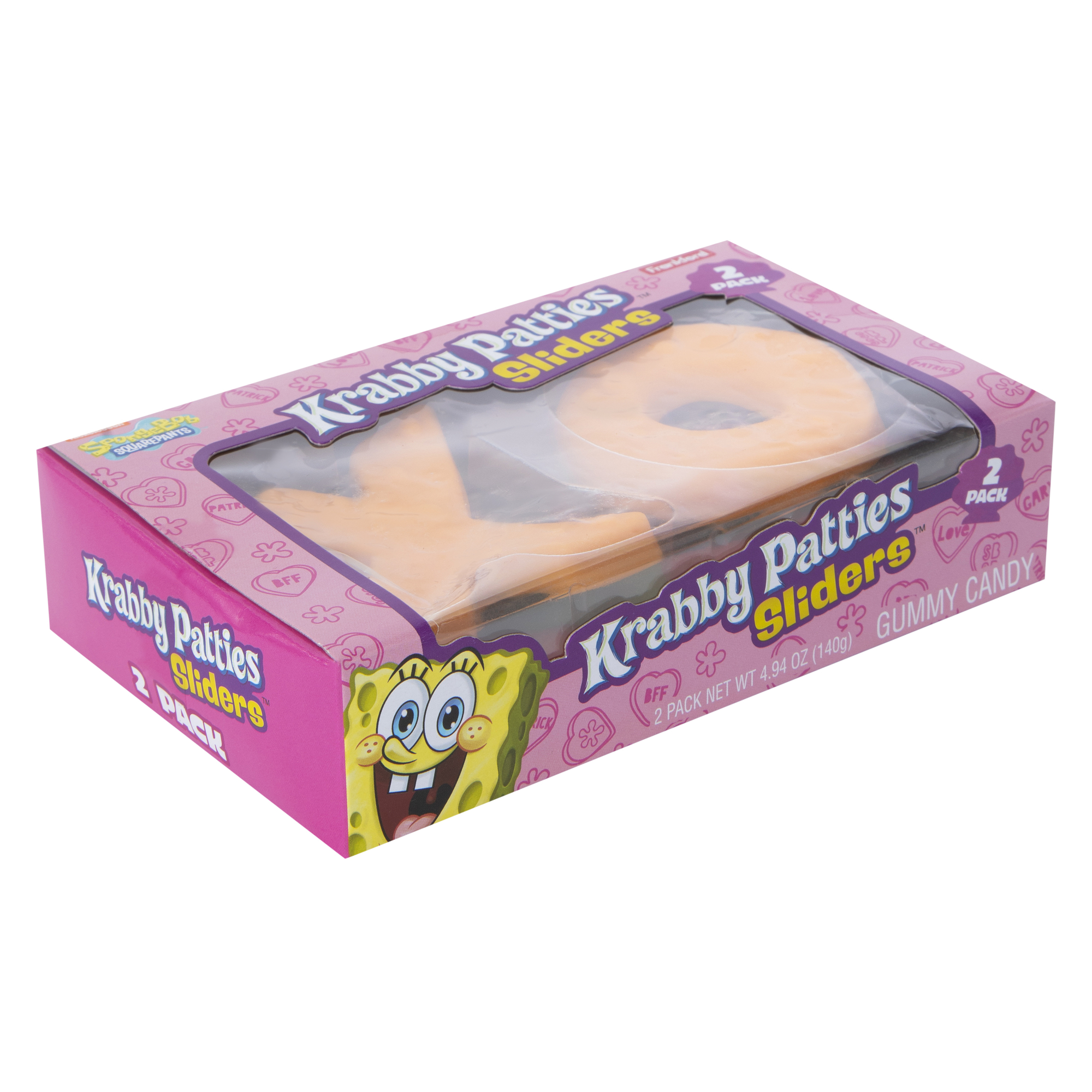 spongebob squarepants™ XO krabby patties sliders™ 2-pack