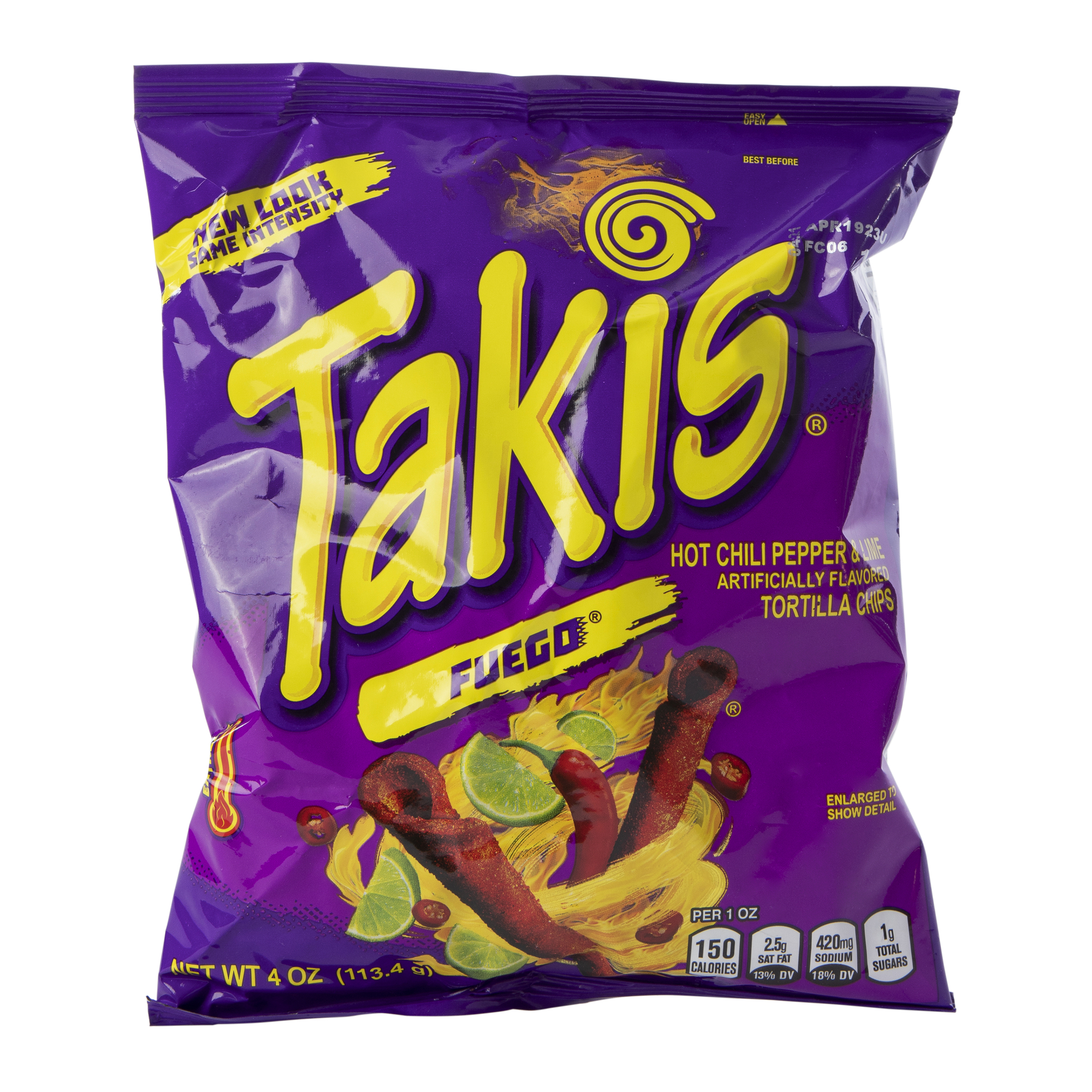 Takis rolls fuego tortilla chips 4oz