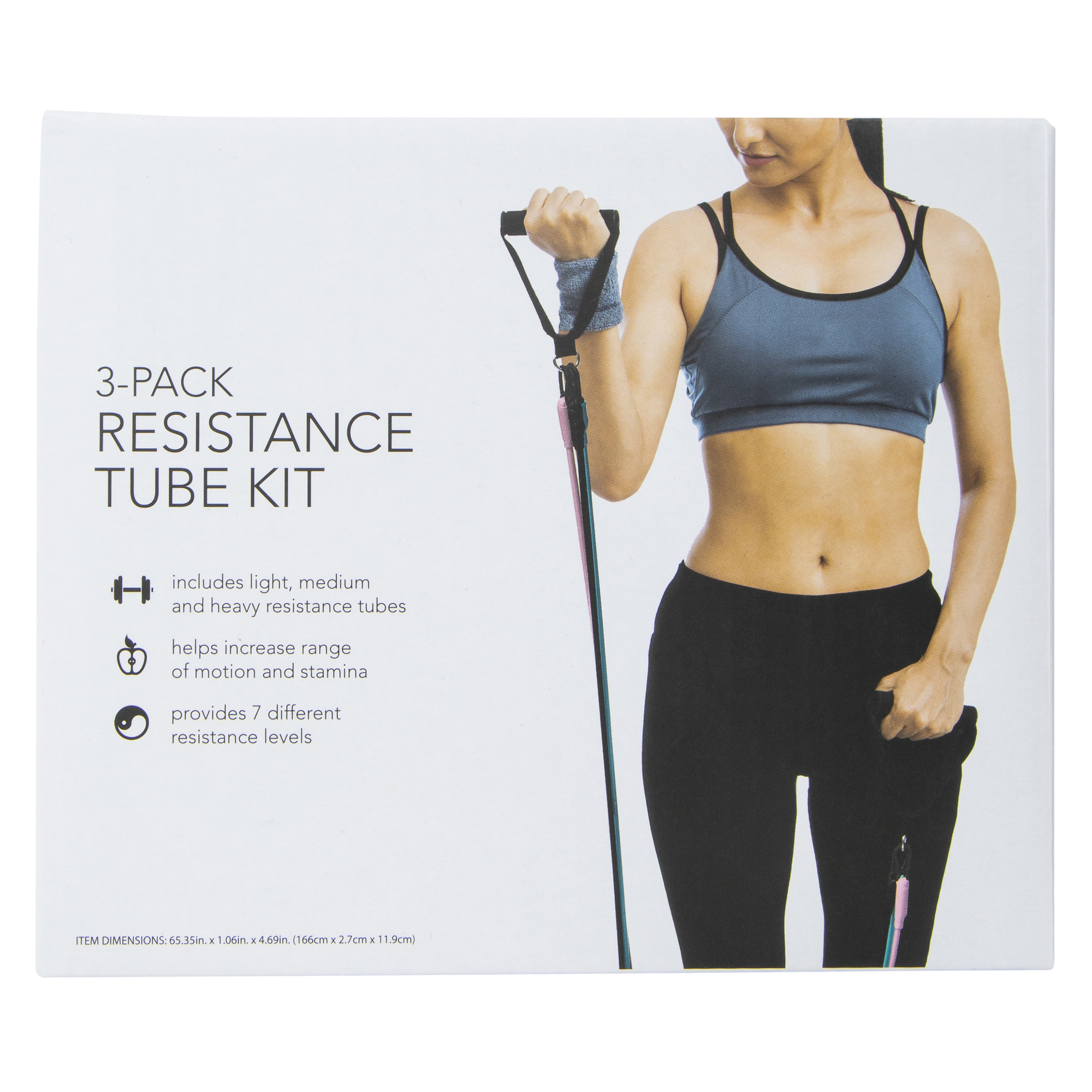 resistance tube kit 3-pack