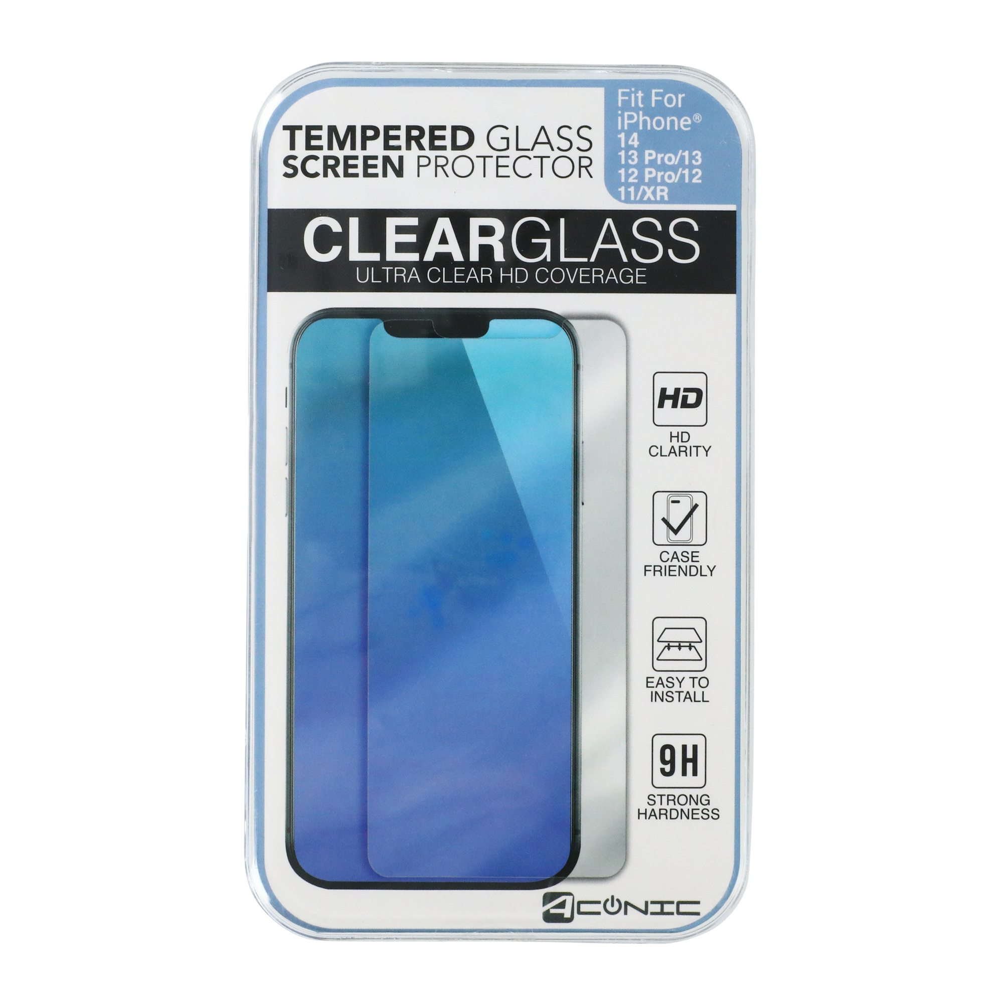 iPhone 14®/ 13 Pro® tempered glass screen protector