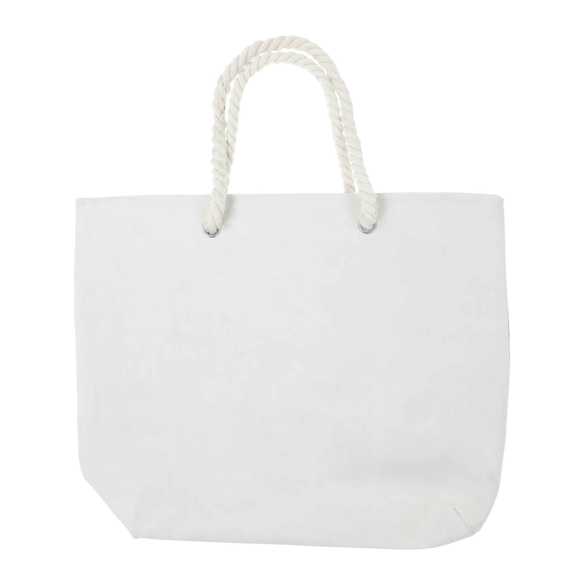 printed tote bag with rope handles 20.8in x 15.5in