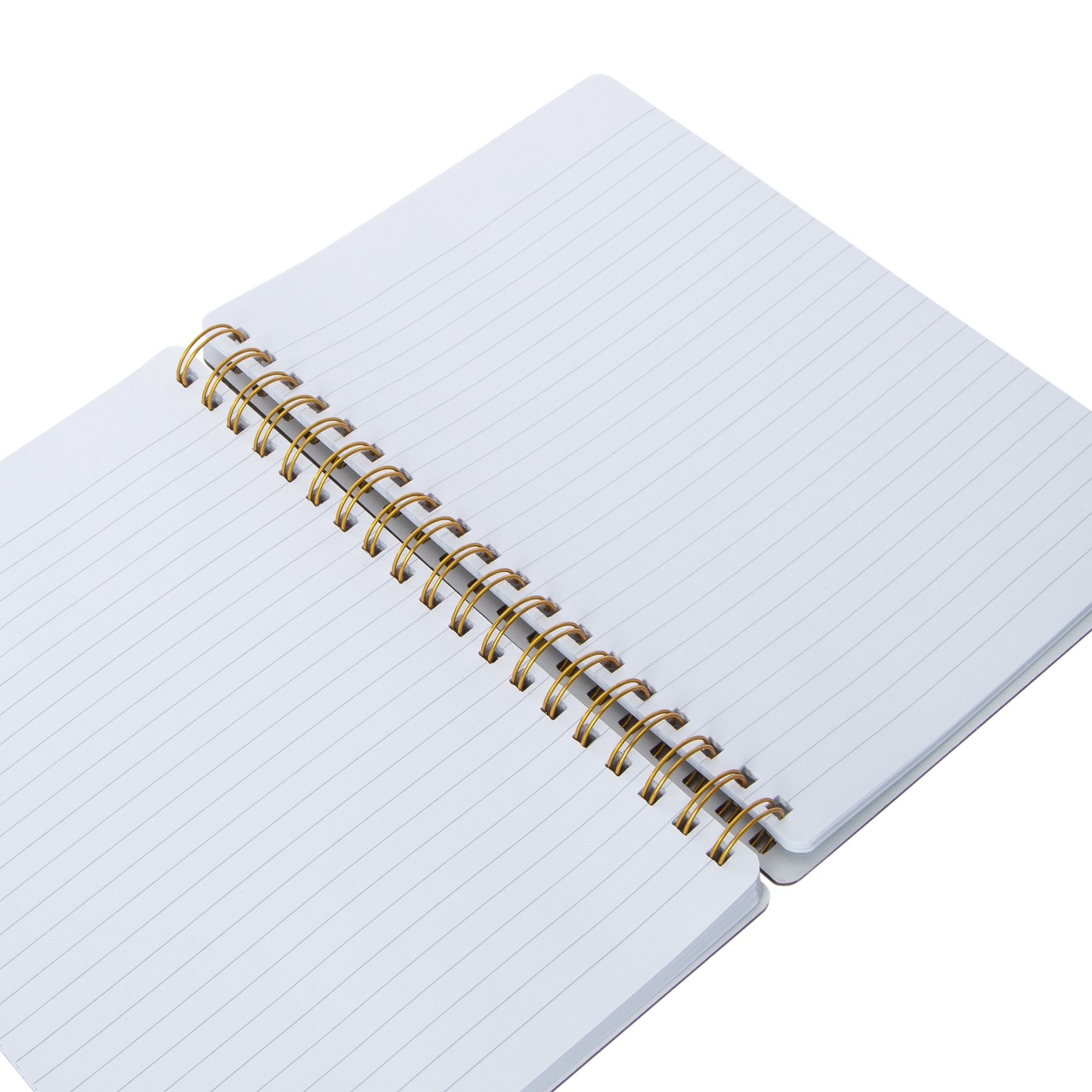 twin wire hardcover journal 7in x 10in