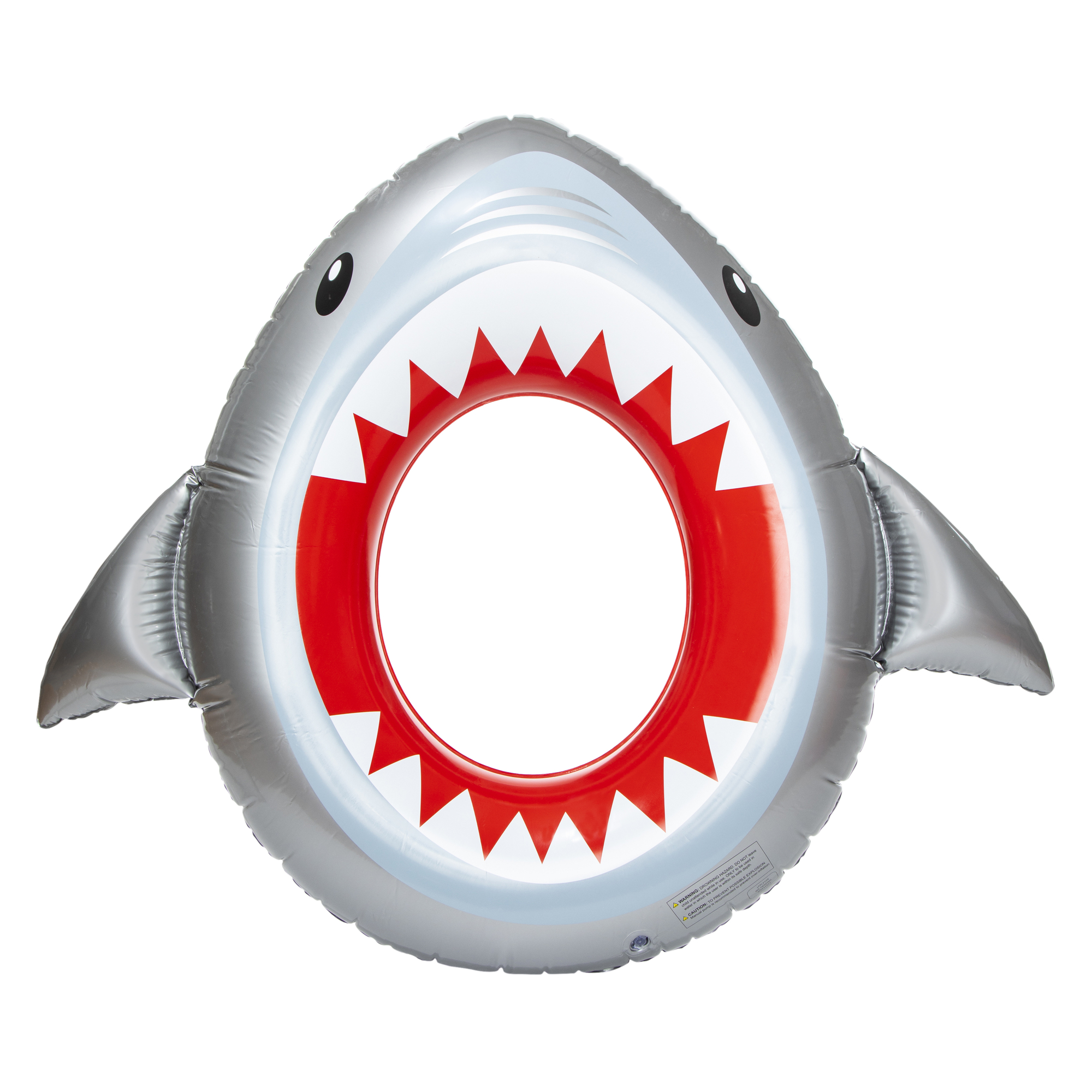 shark inflatable inner tube pool float 45.3in