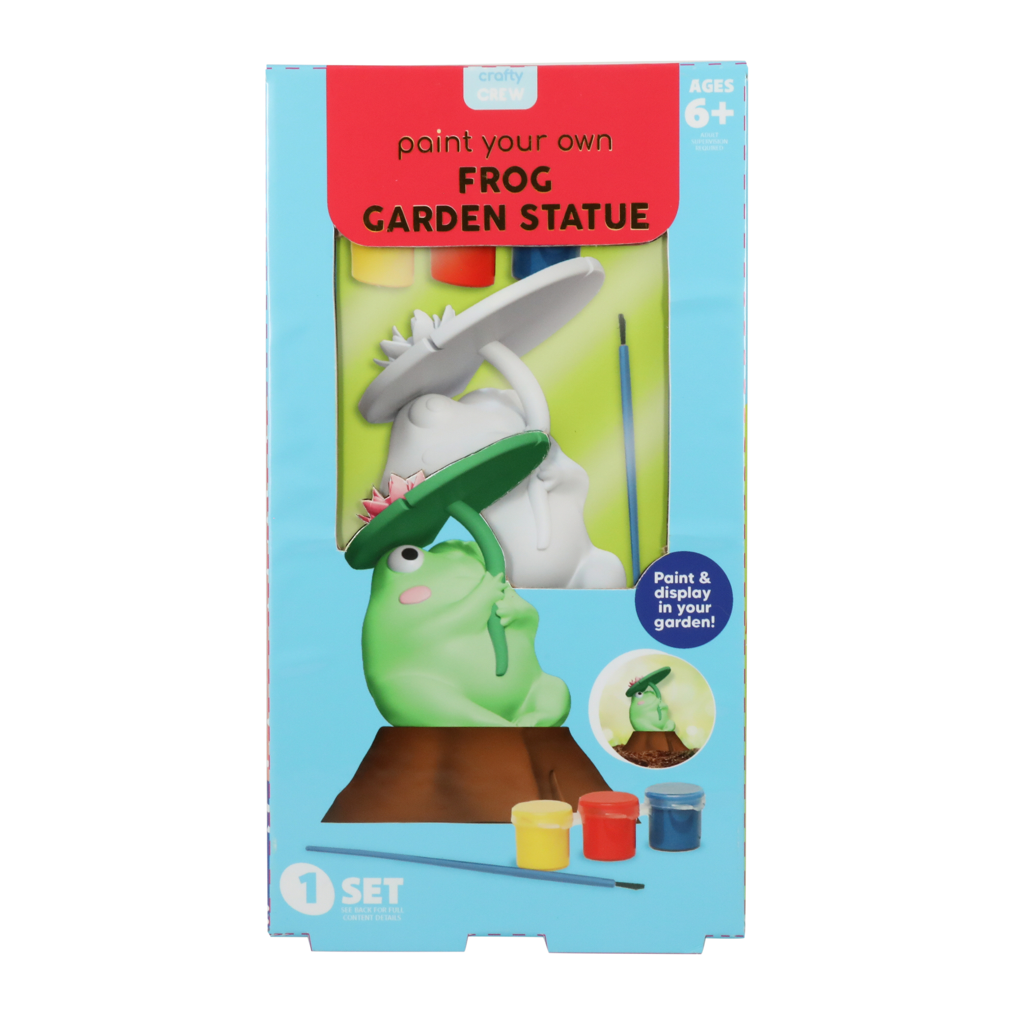 paint your own garden statue kit