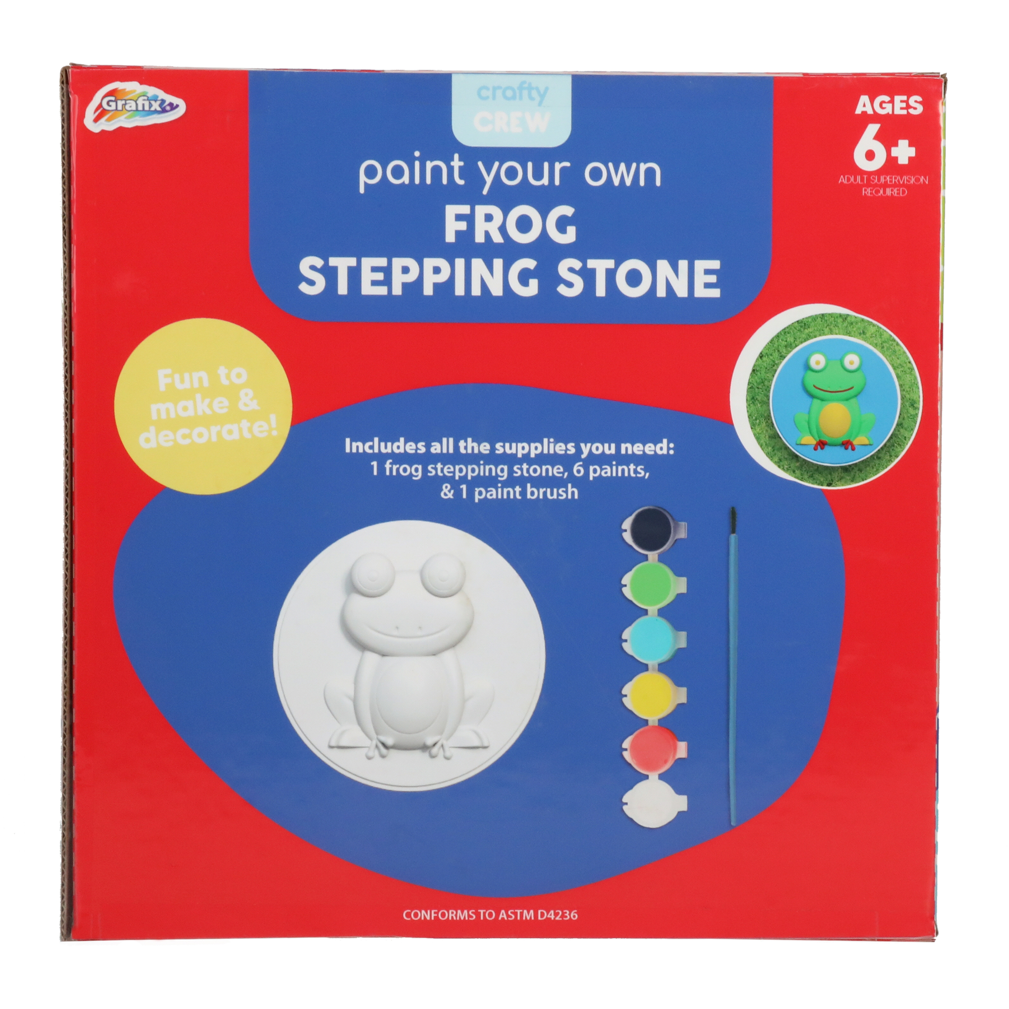 paint your own stepping stone kit