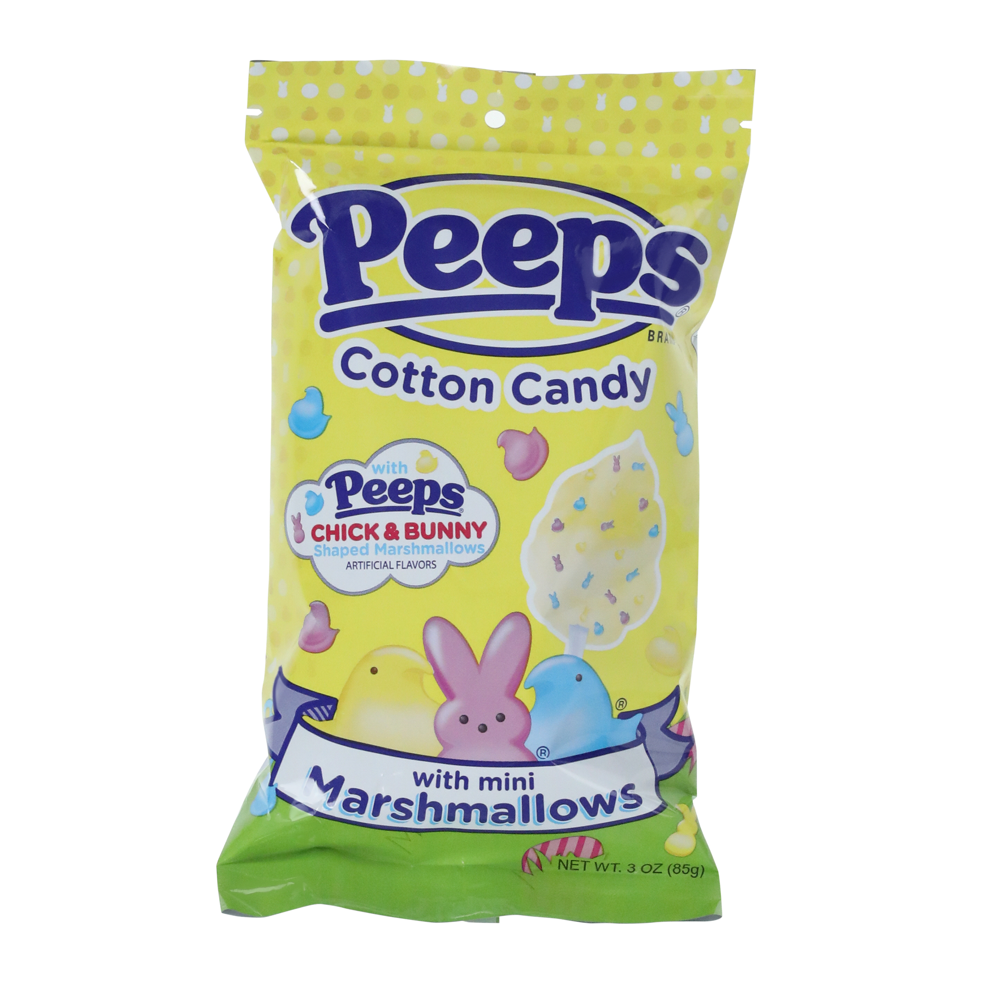 cotton candy peeps® marshmallow chick & bunny 3oz