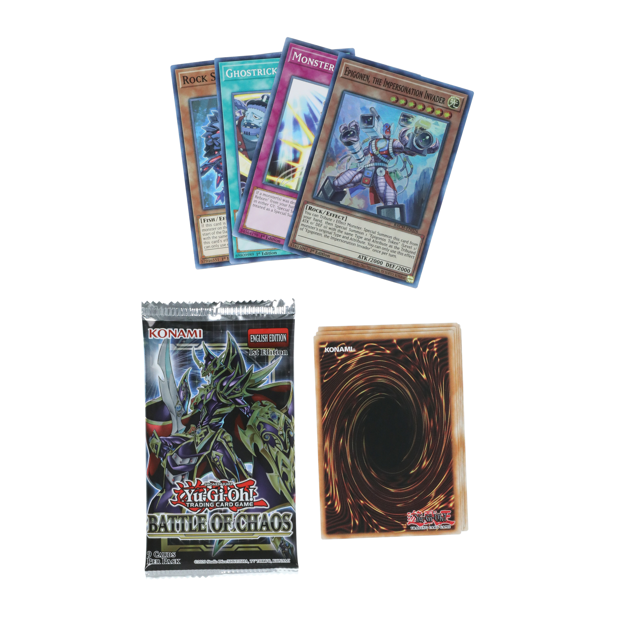 yu-gi-oh tcg: battle of chaos force 9-pack